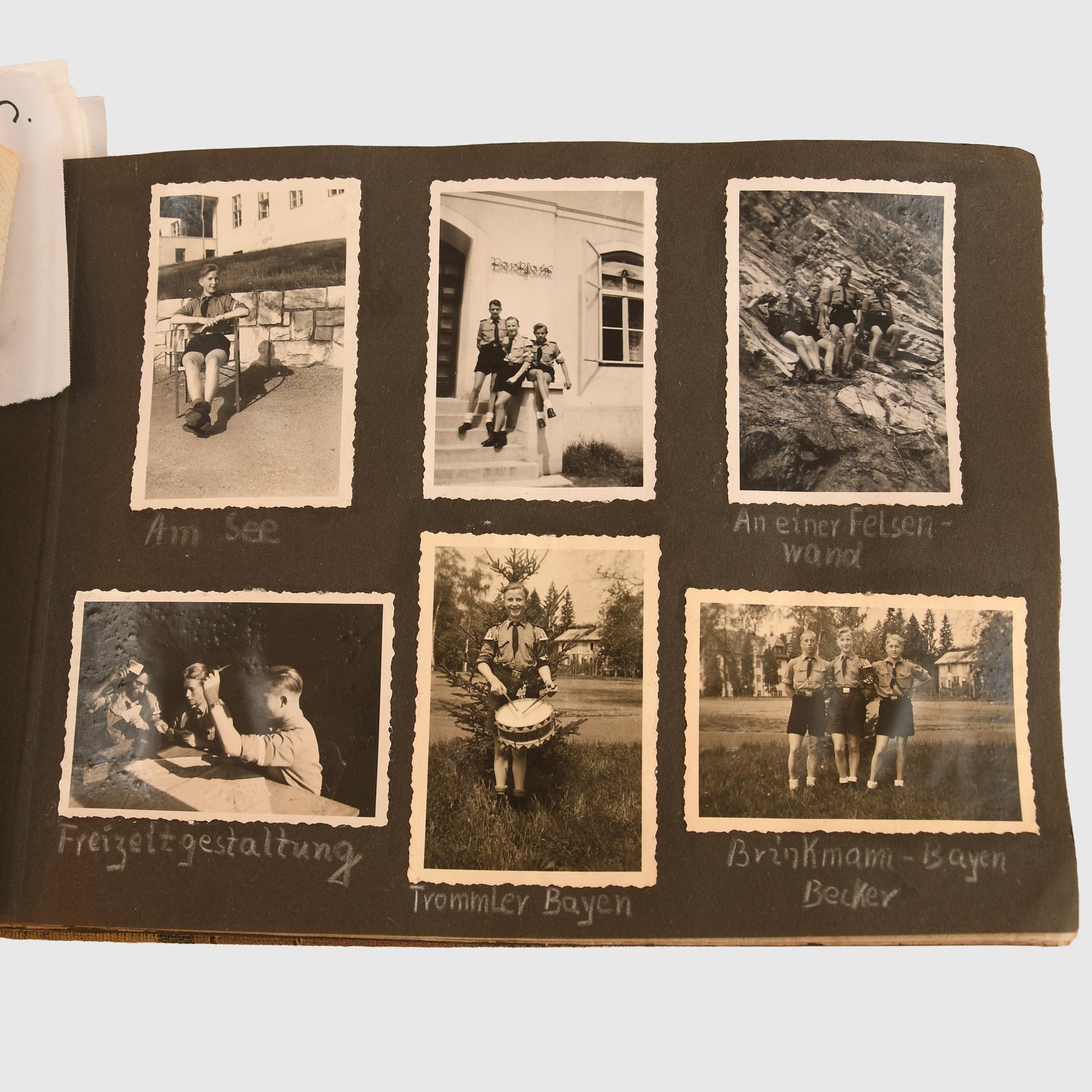 German WWII Hitler Youth Photograph Album