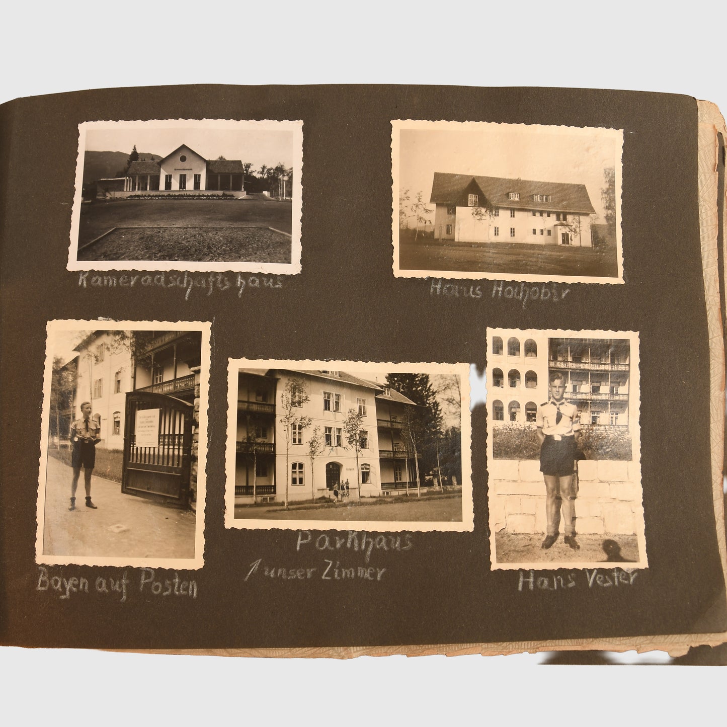 German WWII Hitler Youth Photograph Album