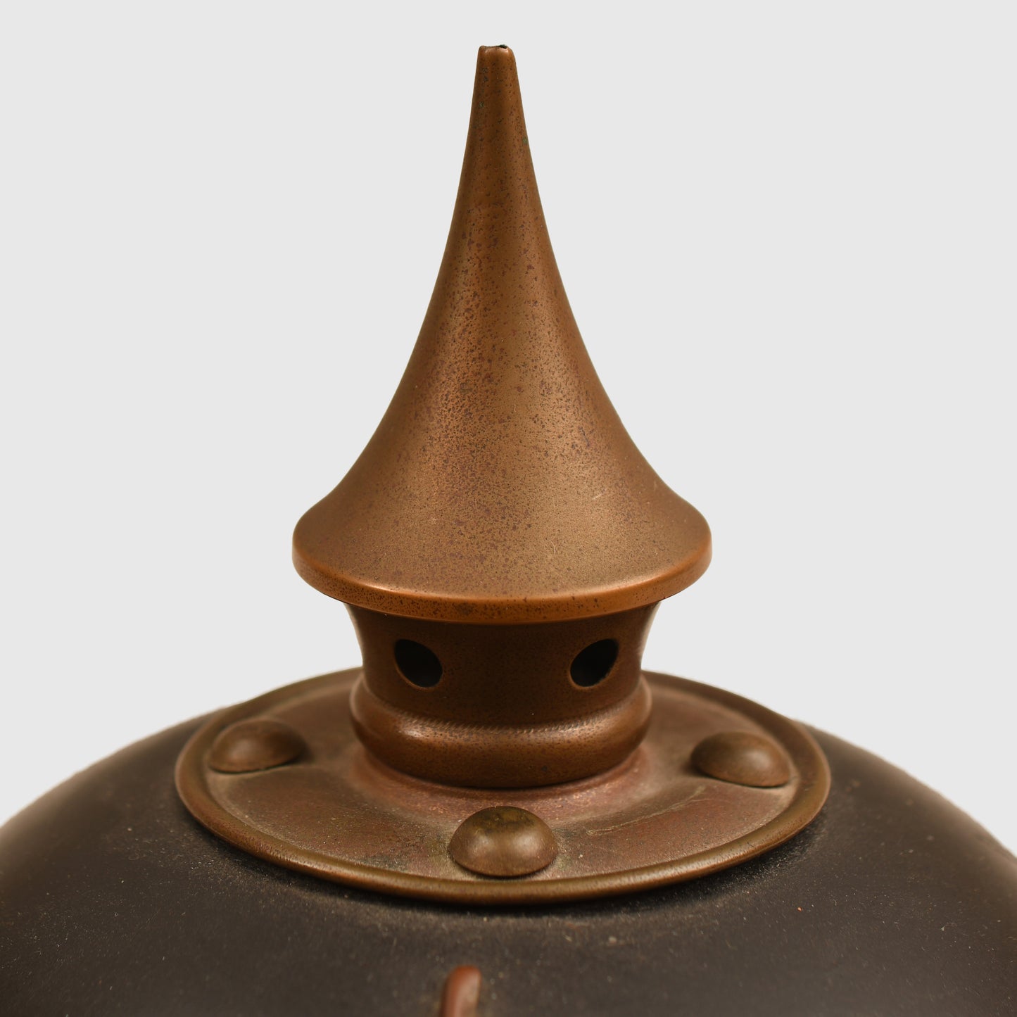 GERMAN WWI SAXON BATTLEFIELD PICK-UP PICKELHAUBE