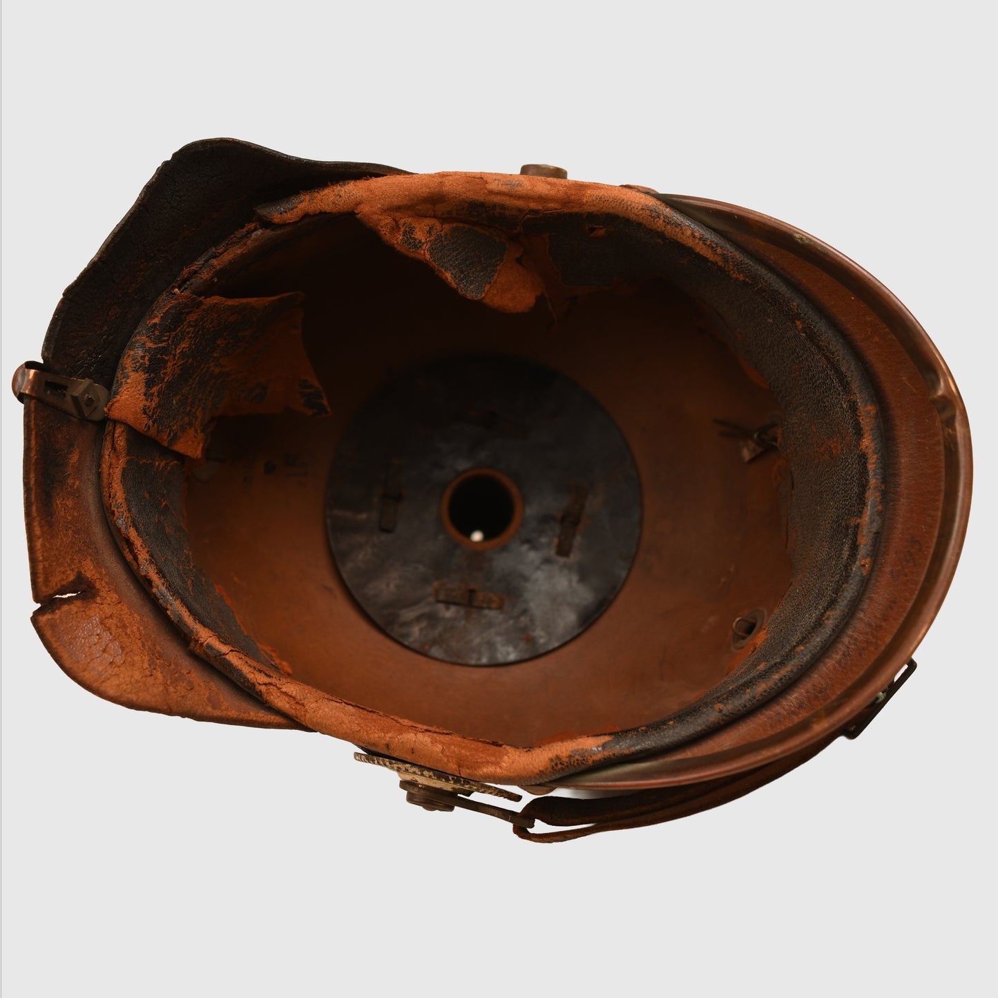 GERMAN WWI SAXON BATTLEFIELD PICK-UP PICKELHAUBE