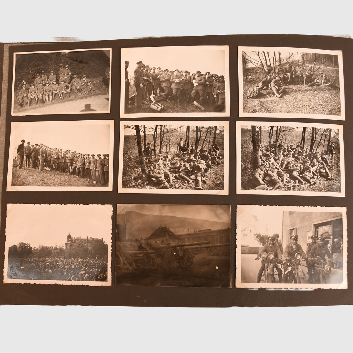 GERMAN WWII STALHELM PHOTOGRAPH ALBUM