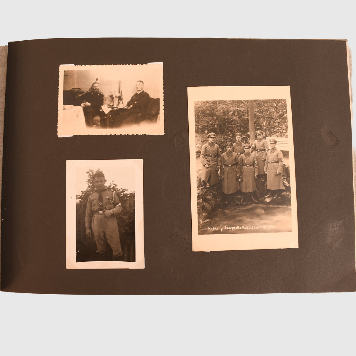 GERMAN WWII STALHELM PHOTOGRAPH ALBUM