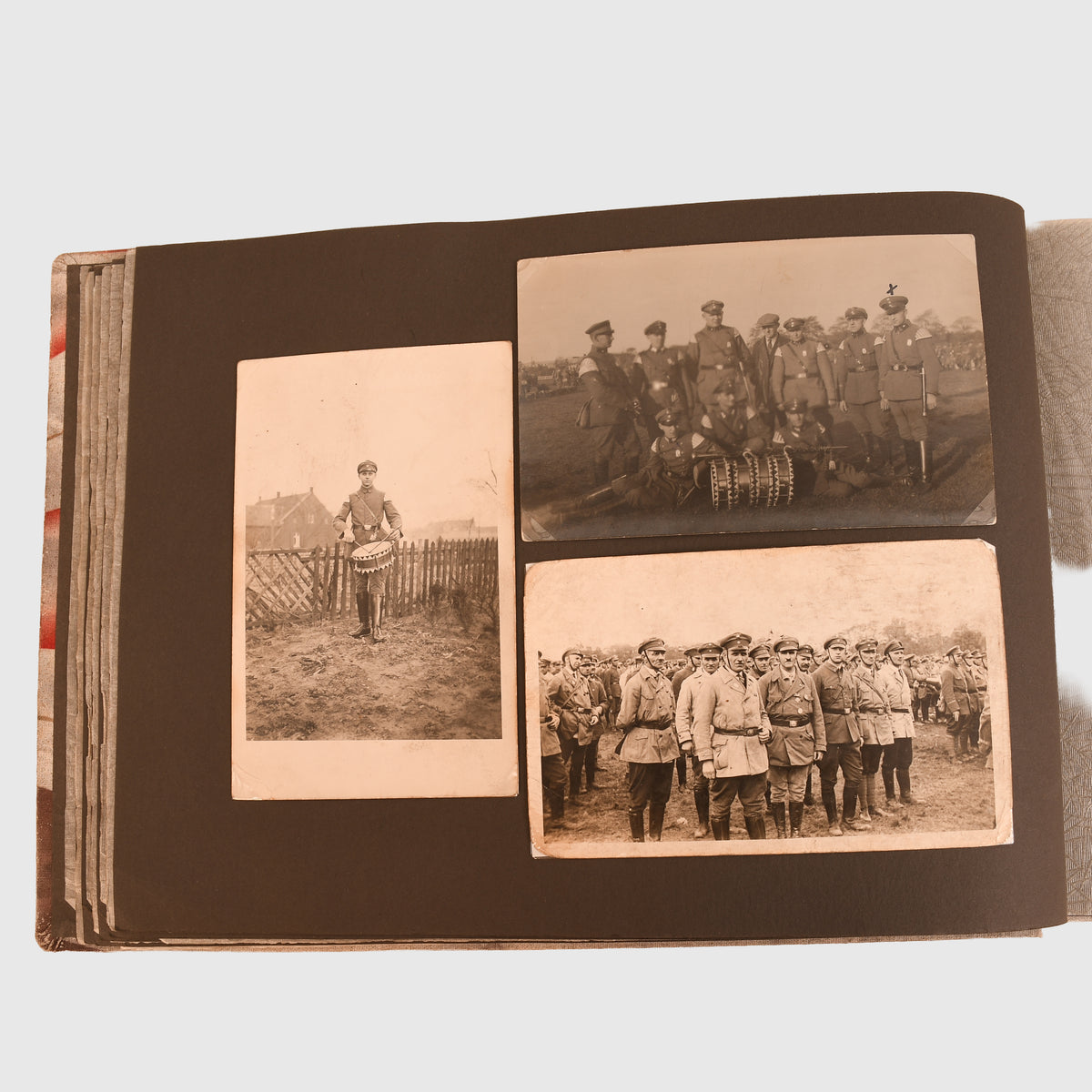 GERMAN WWII STALHELM PHOTOGRAPH ALBUM