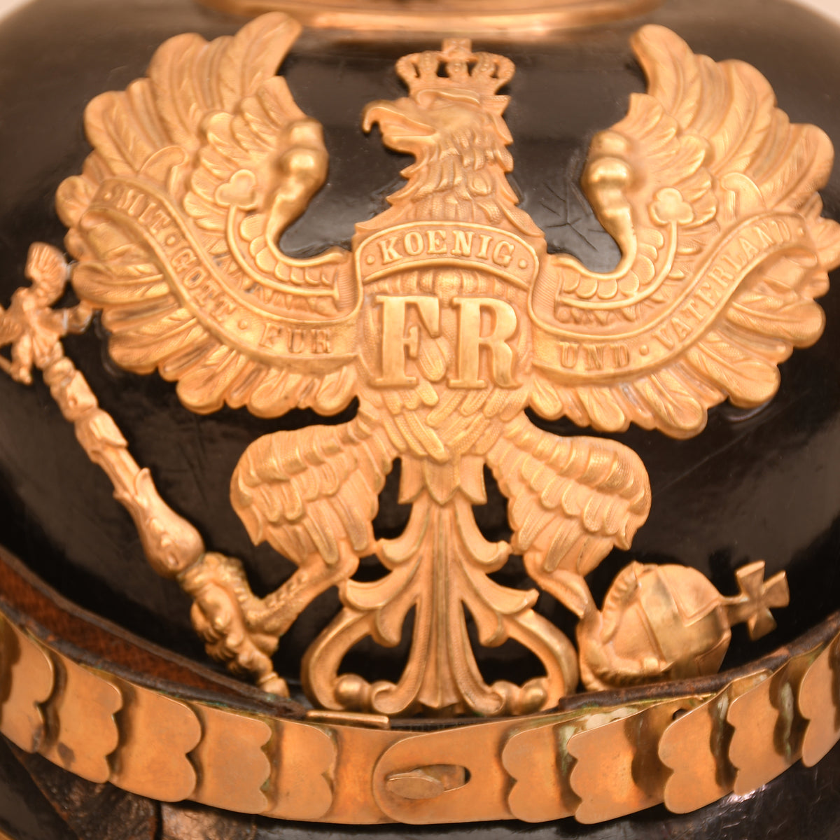 GERMAN WWI HANSEATIC PRUSSIAN OFFICERS PICKELHAUBE