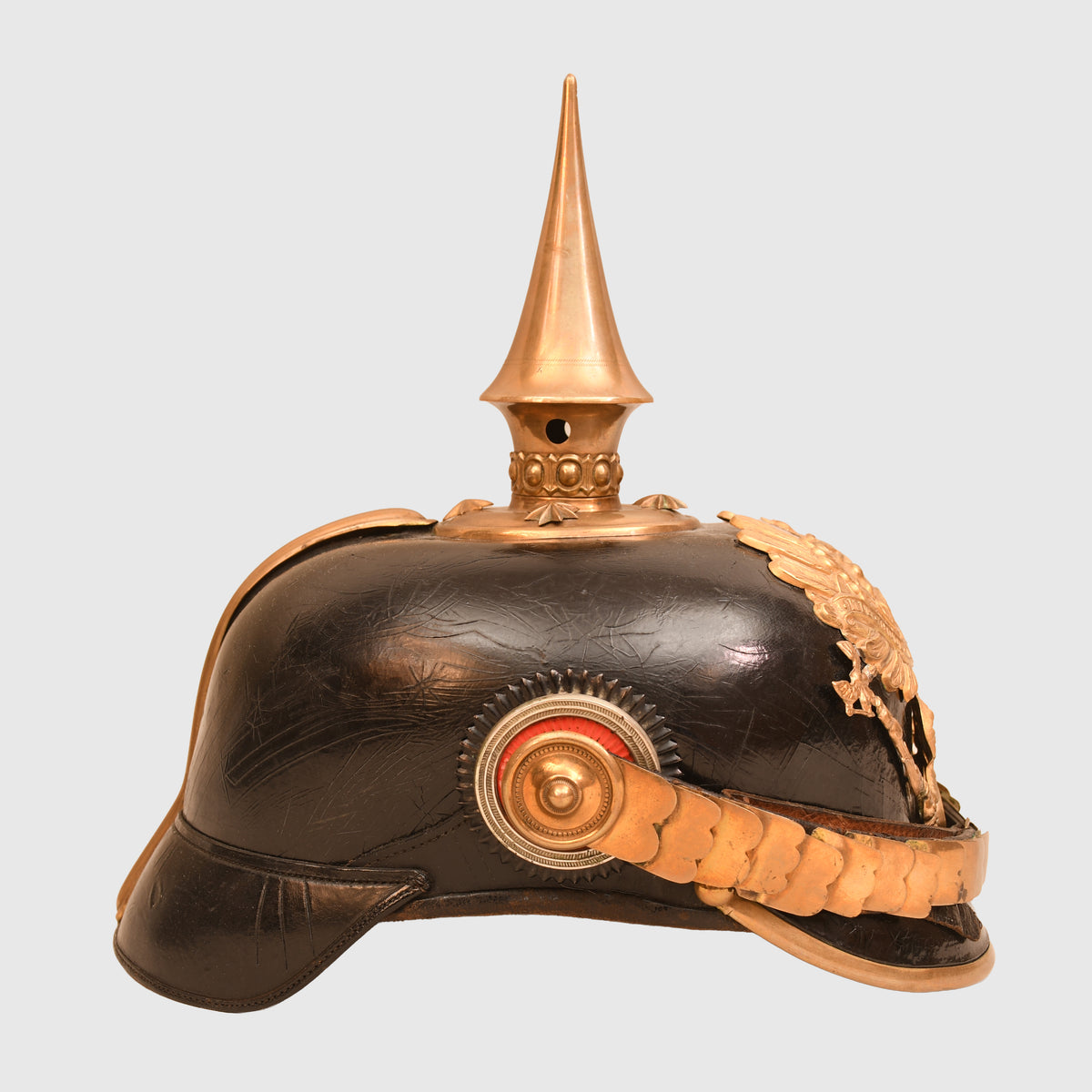 GERMAN WWI HANSEATIC PRUSSIAN OFFICERS PICKELHAUBE