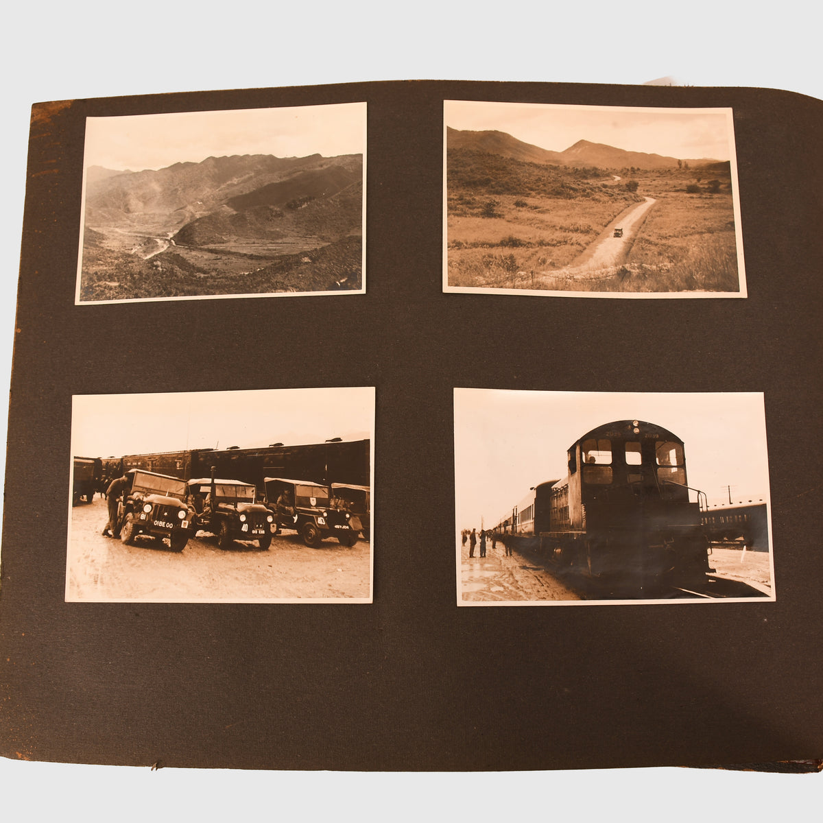 BRITISH POST WWII KOREAN WAR PHOTOGRAPH ALBUM
