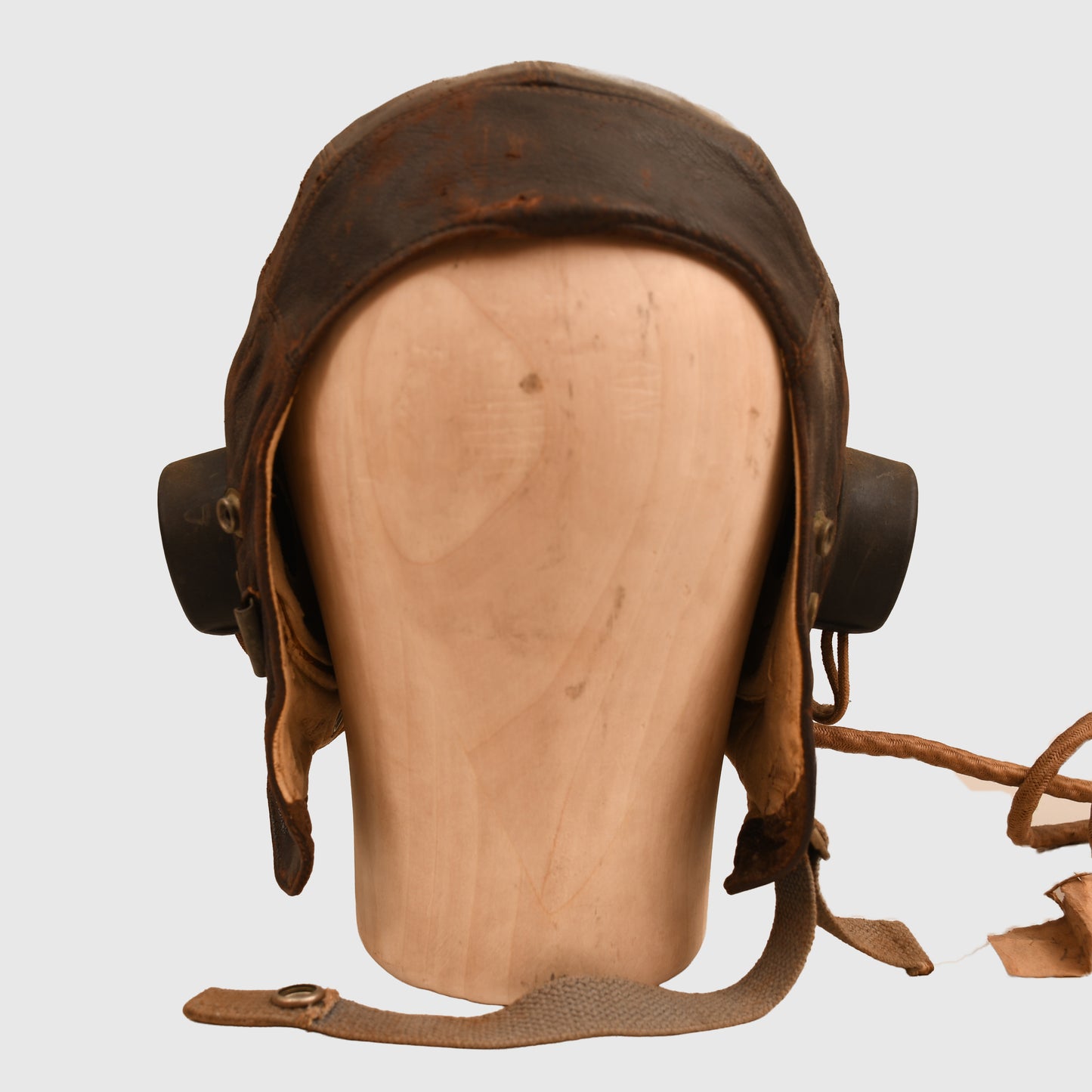 BRITISH WWII RAF C TYPE FLYING HELMET