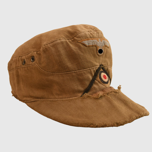 German WWII 1st Pattern Afrikakorps Pioneer M.41 Visored Field Cap