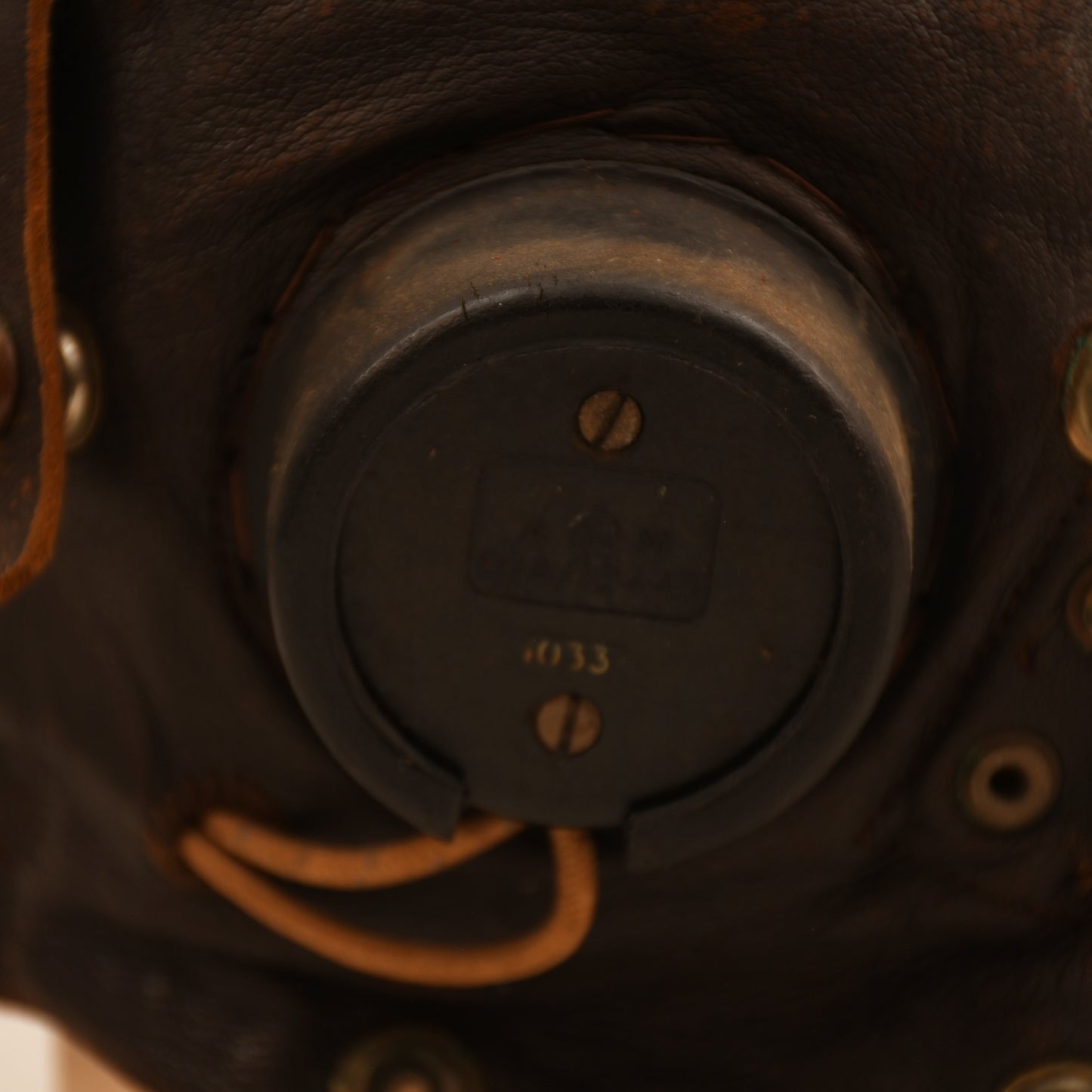 BRITISH WWII RAF C TYPE FLYING HELMET