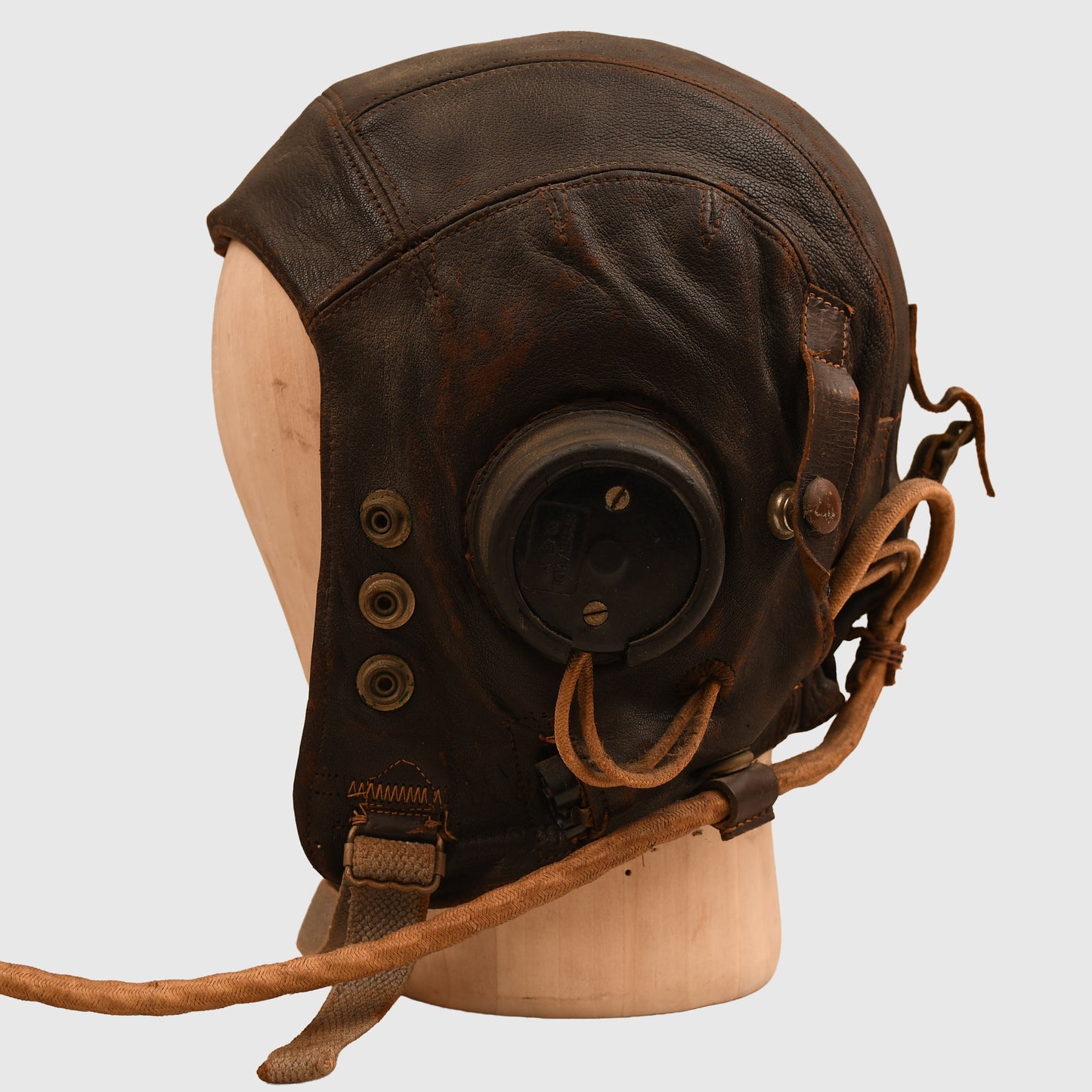 BRITISH WWII RAF C TYPE FLYING HELMET