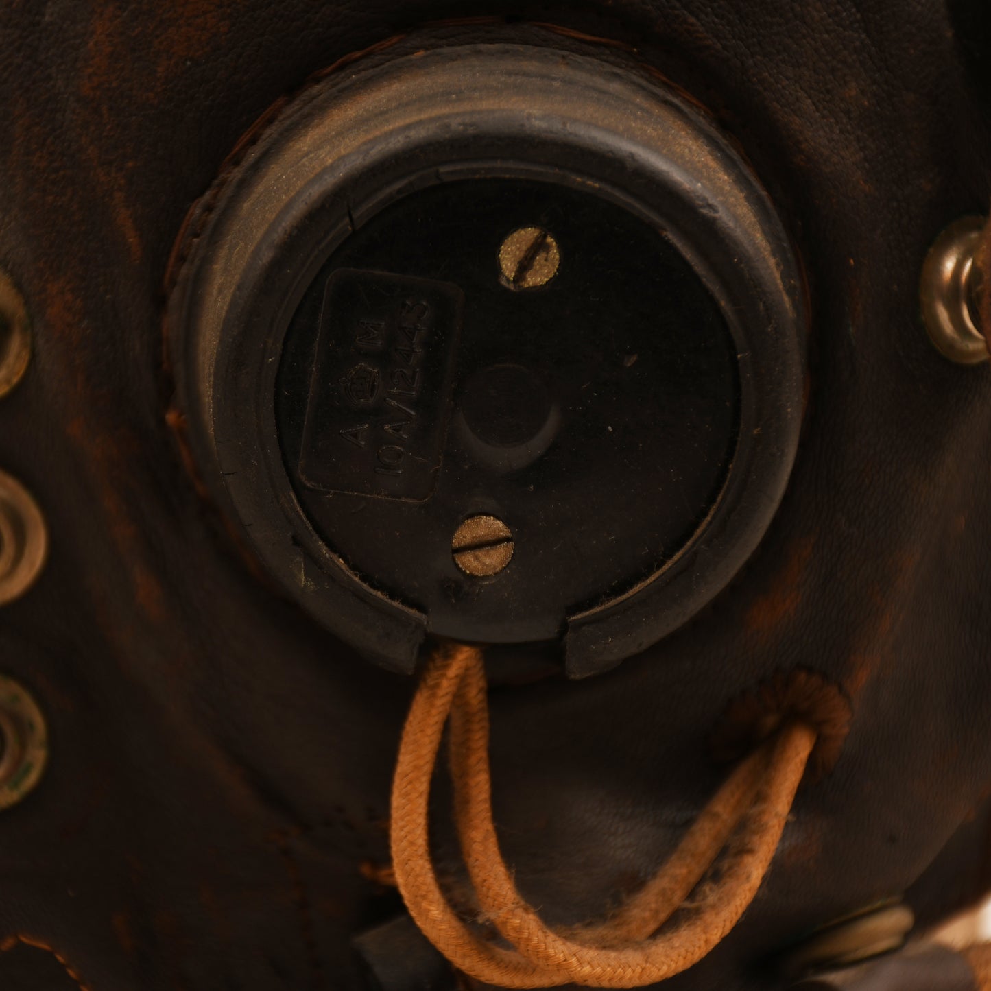 BRITISH WWII RAF C TYPE FLYING HELMET