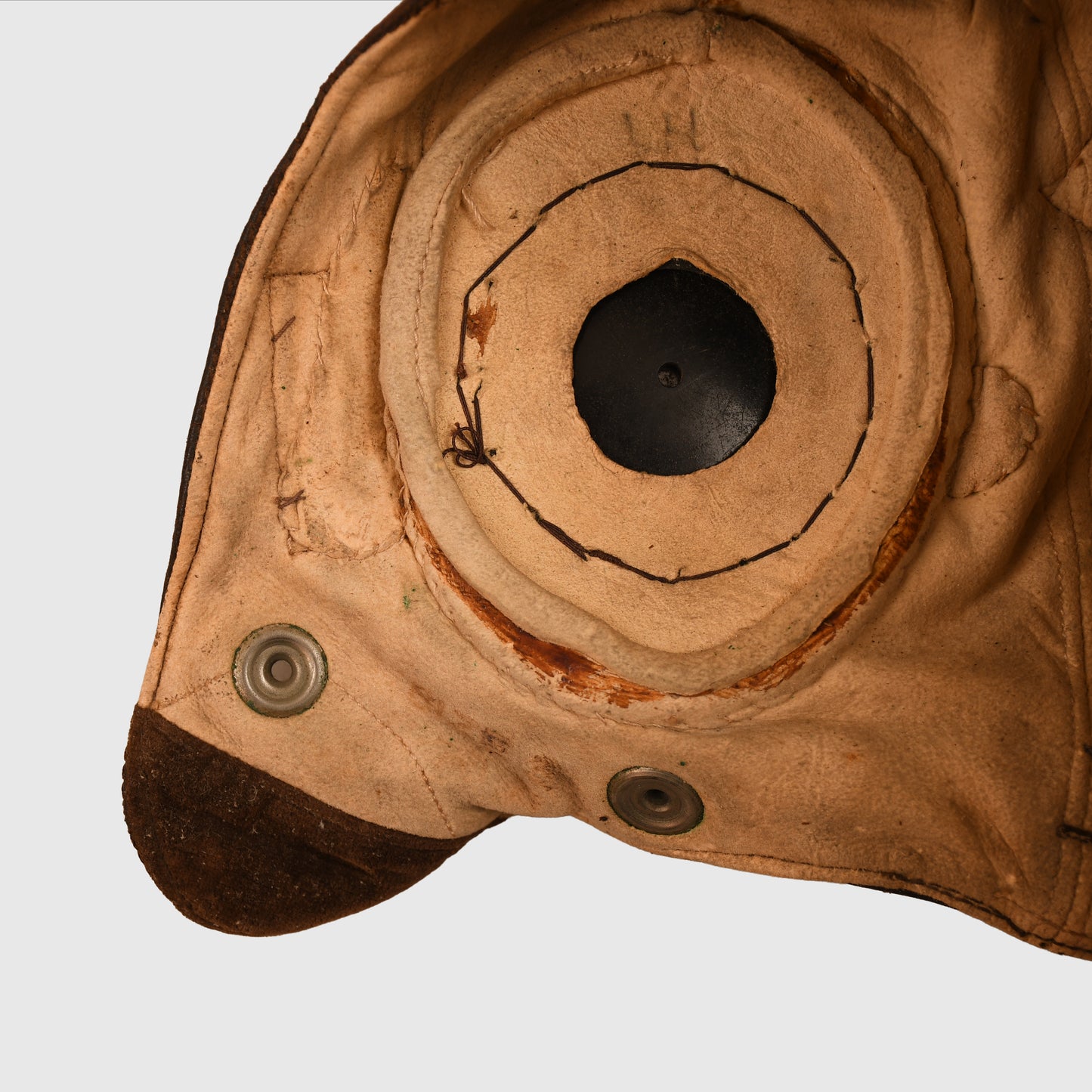 BRITISH WWII RAF C TYPE FLYING HELMET