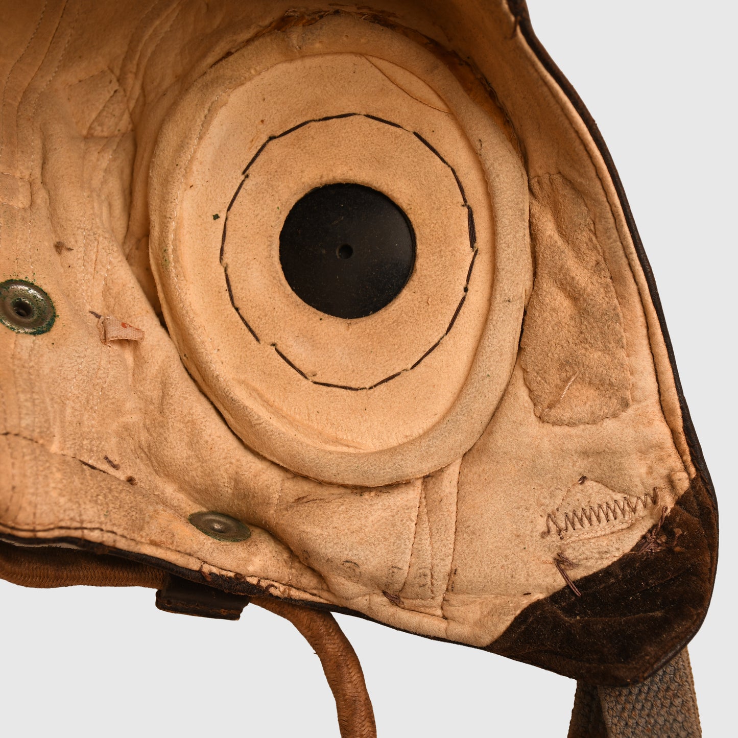 BRITISH WWII RAF C TYPE FLYING HELMET