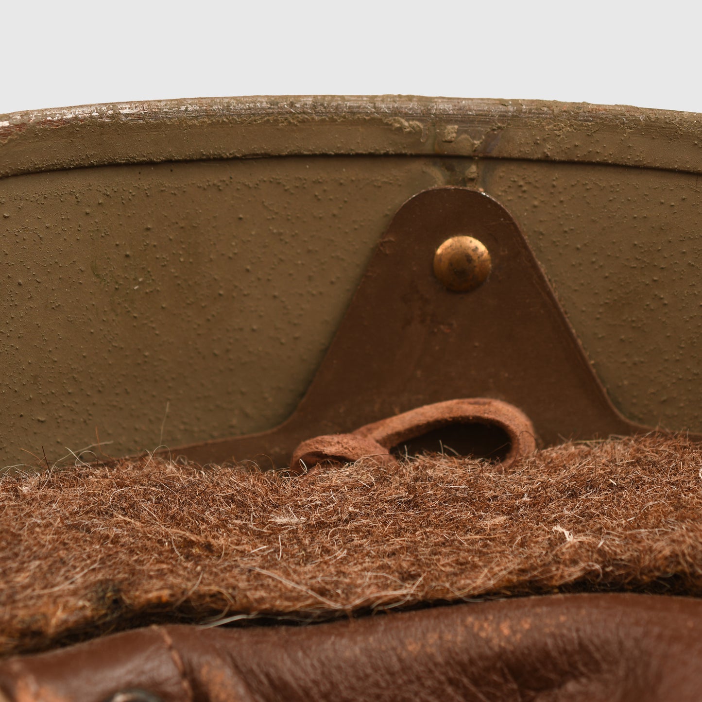 BRITISH WWII DISPATCH RIDERS 1942 DATED MINT CONDITION HELMET