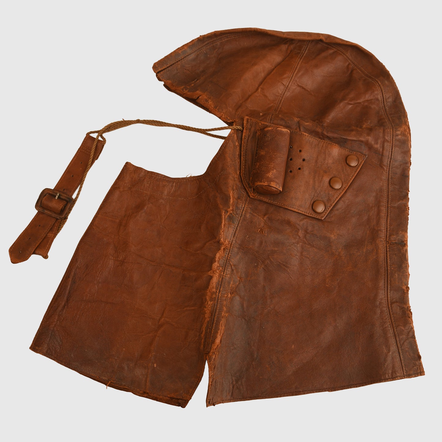 British WWI The RFC Cowl Helmet