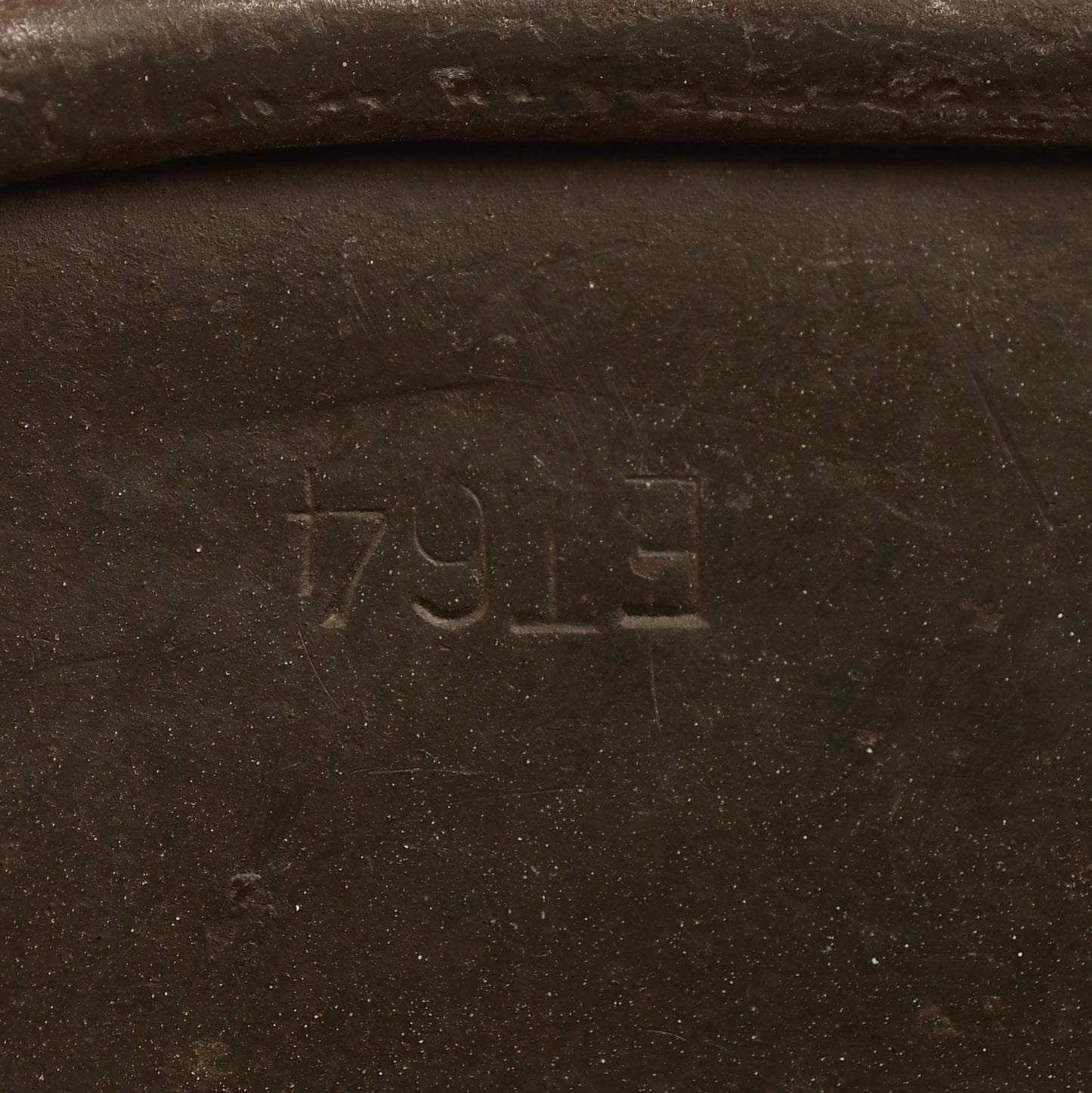 GERMAN WWII ARMY M.40 SINGLE DECAL COMBAT HELMET