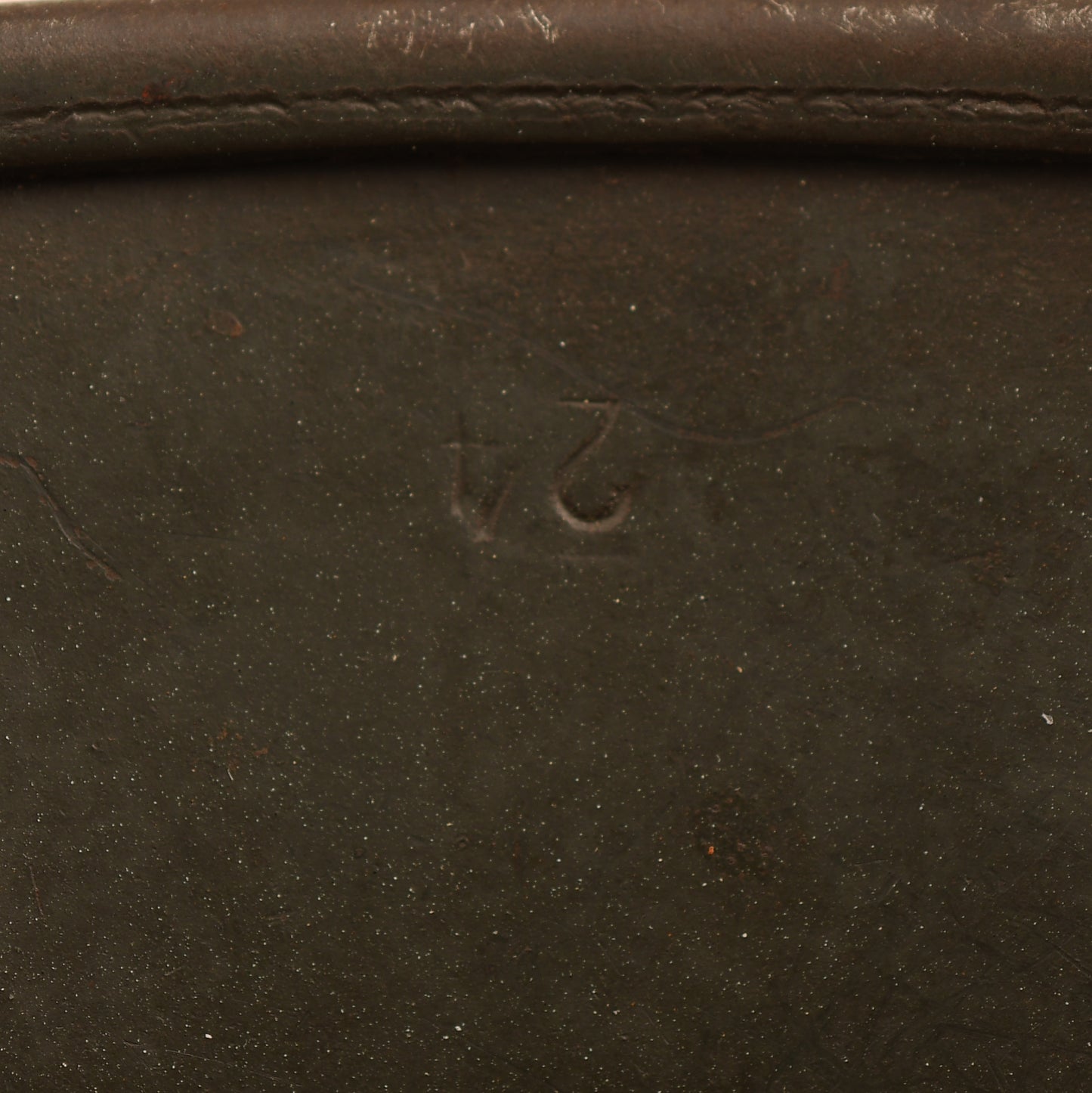 GERMAN WWII ARMY M.40 SINGLE DECAL COMBAT HELMET