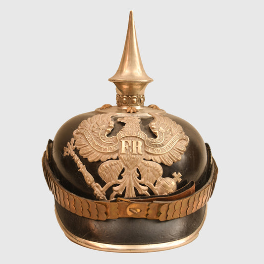 German WWI Prussian Pioneer Battalion Officers Pickelhaube