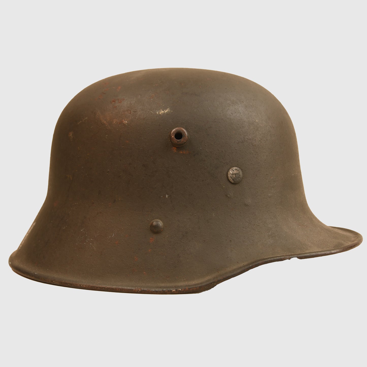 German WWII Austrian M16 Transitional Single Decal Army Combat Helmet