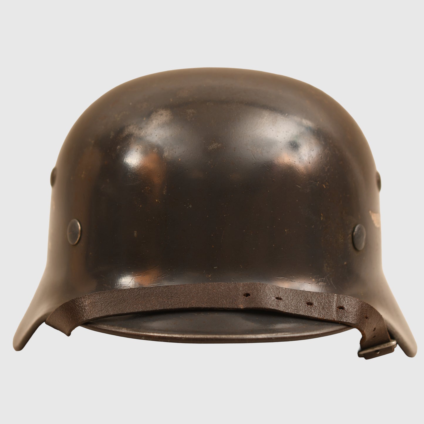 GERMAN WWII LUFTWAFFE M.35 SINGLE OR DOUBLE DECAL COMBAT HELMET