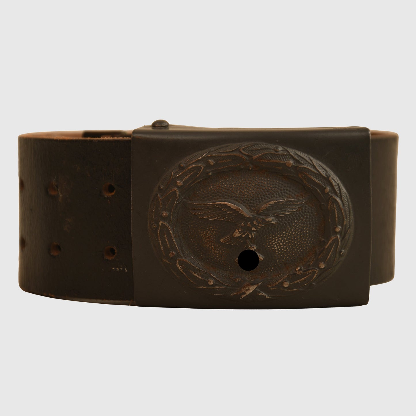 German WWII Luftwaffe Late War Belt and Buckle