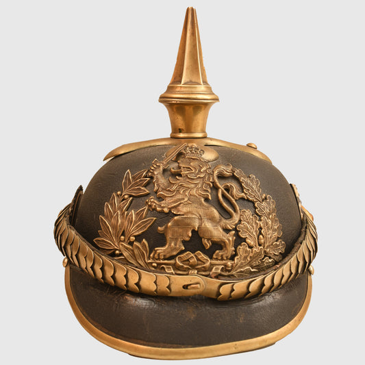 German WWI Hesse Dragoon Pickelhaube