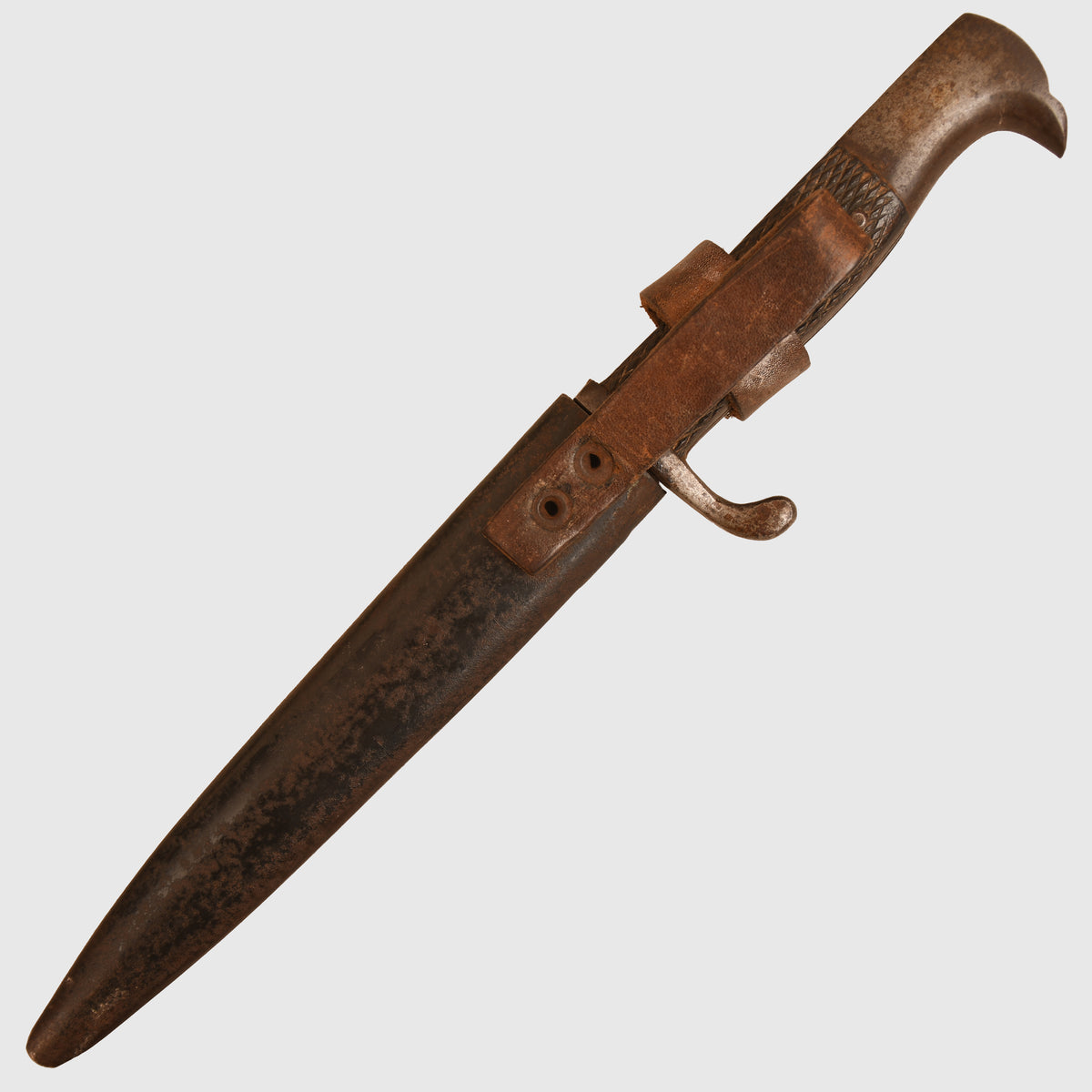 GERMAN WWI EAGLE HEADED FIGHTING DISPLAY PIECE