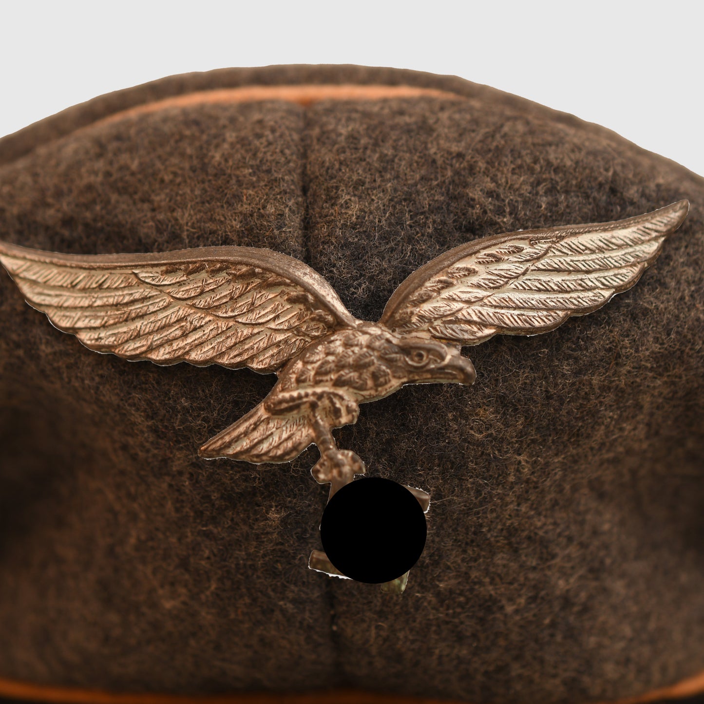 GERMAN WWII LUFTWAFFE SIGNALS MANS OR NCO VISOR CAP