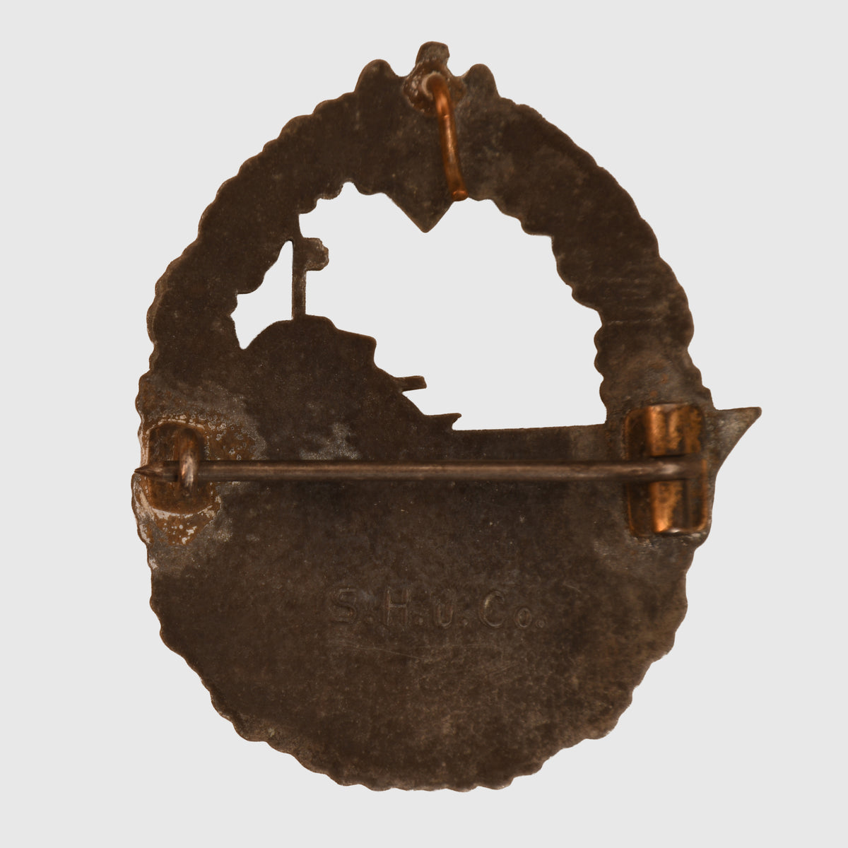 GERMAN WWII KRIEGSMARINE DESTROYER BADGE