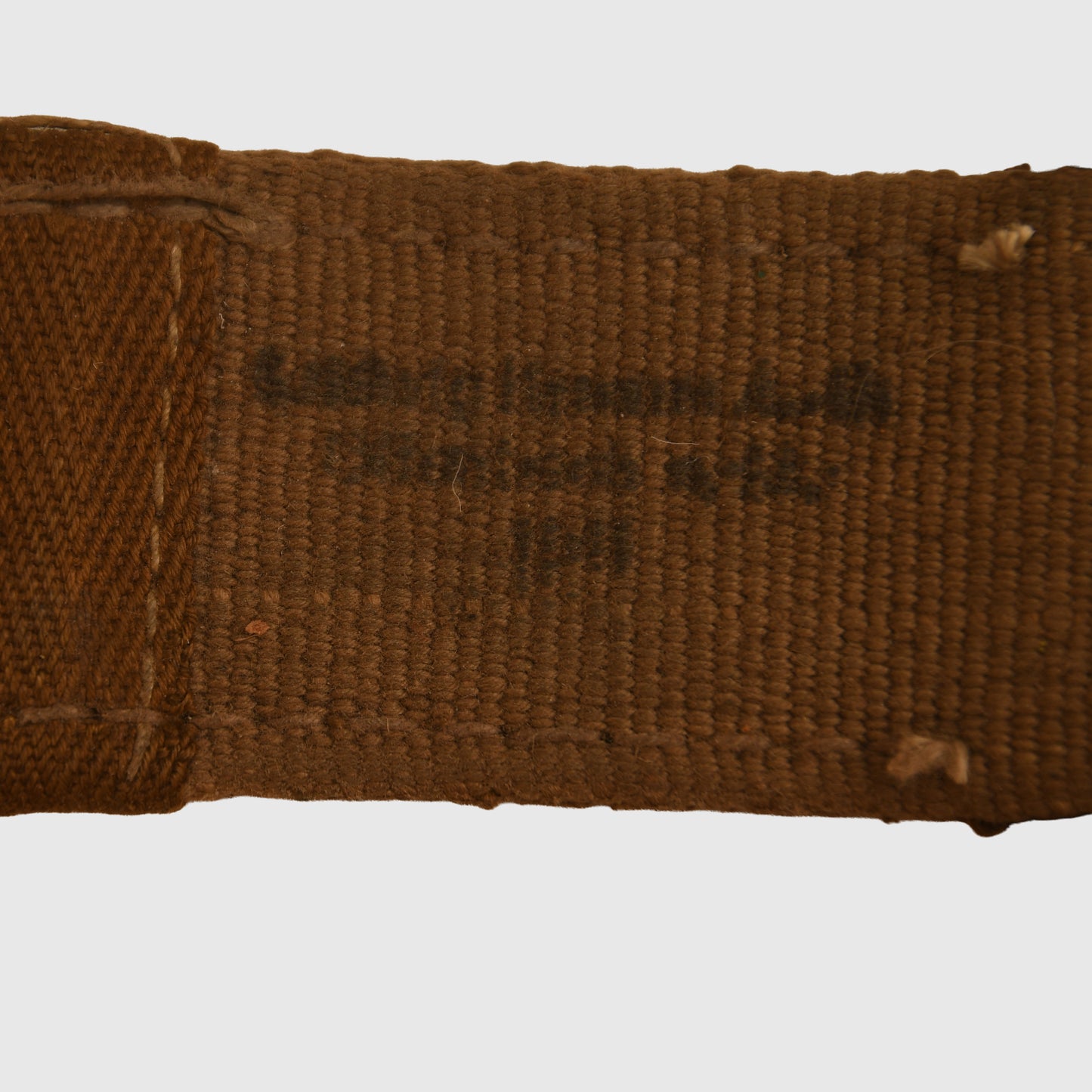 GERMAN WWII WEBBING AND LEATHER A FRAME