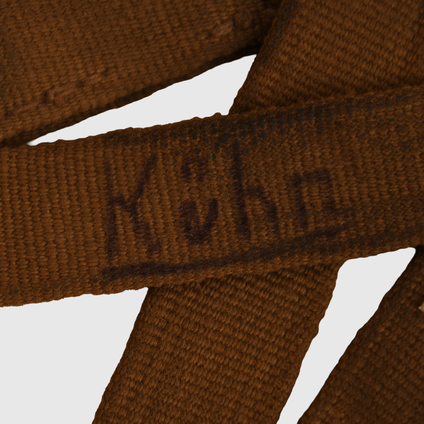 GERMAN WWII WEBBING AND LEATHER A FRAME
