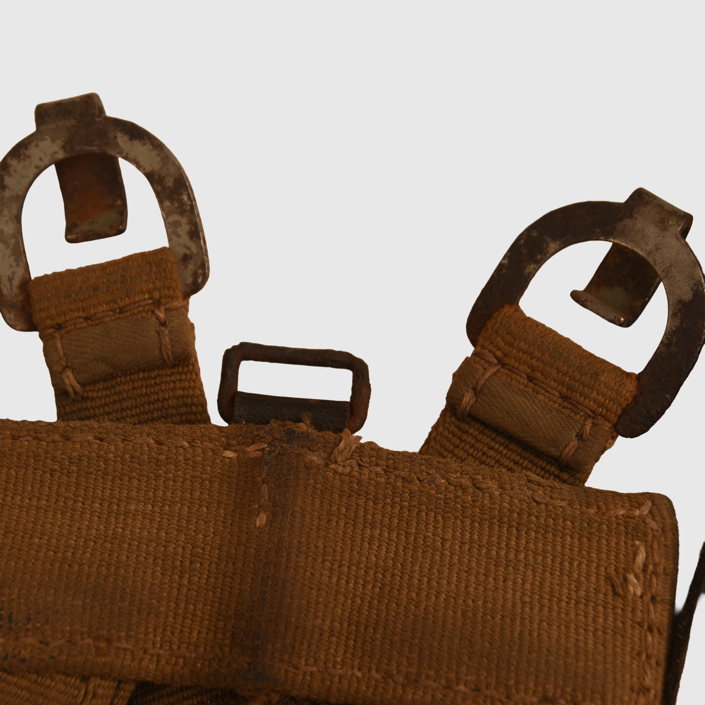 GERMAN WWII WEBBING AND LEATHER A FRAME