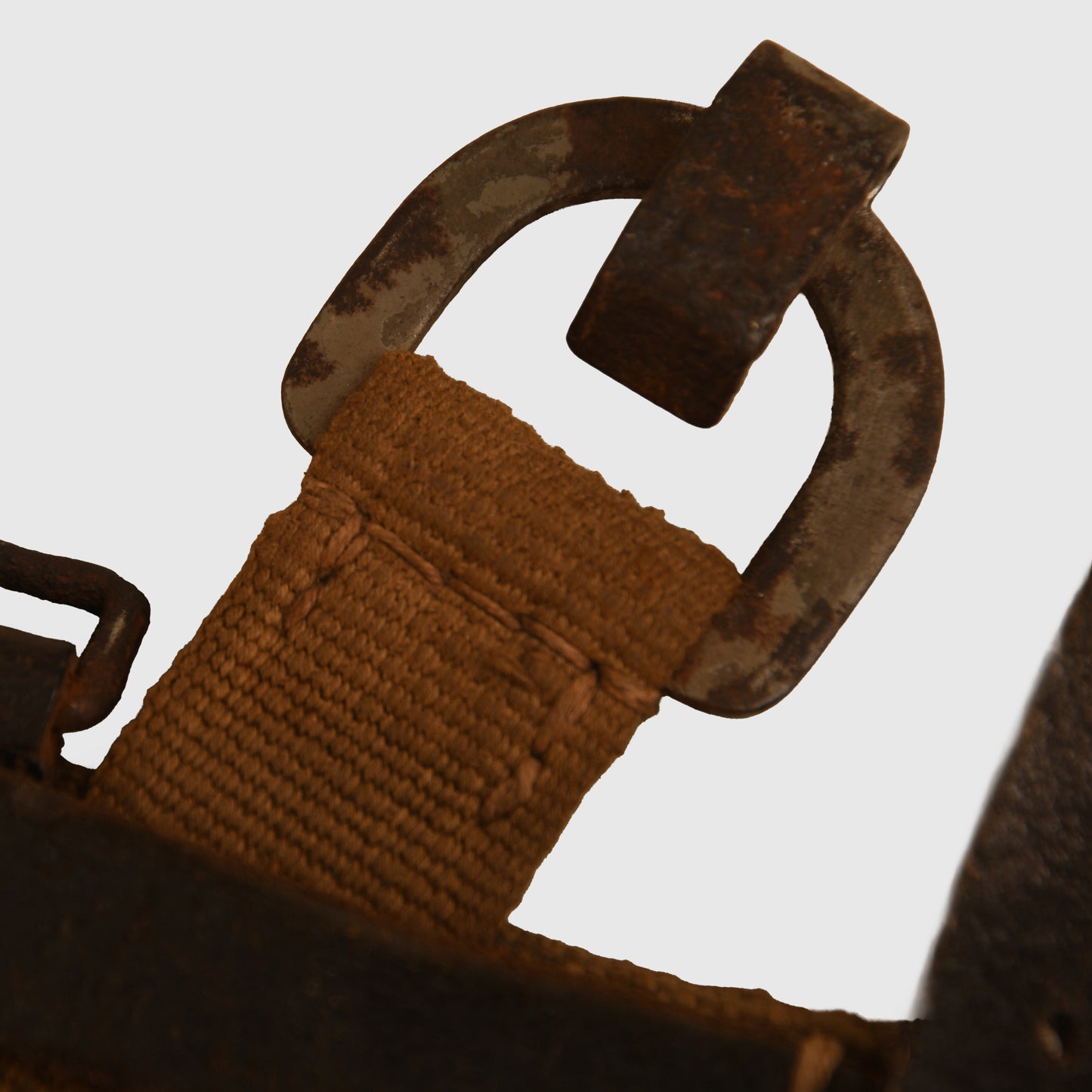 GERMAN WWII WEBBING AND LEATHER A FRAME