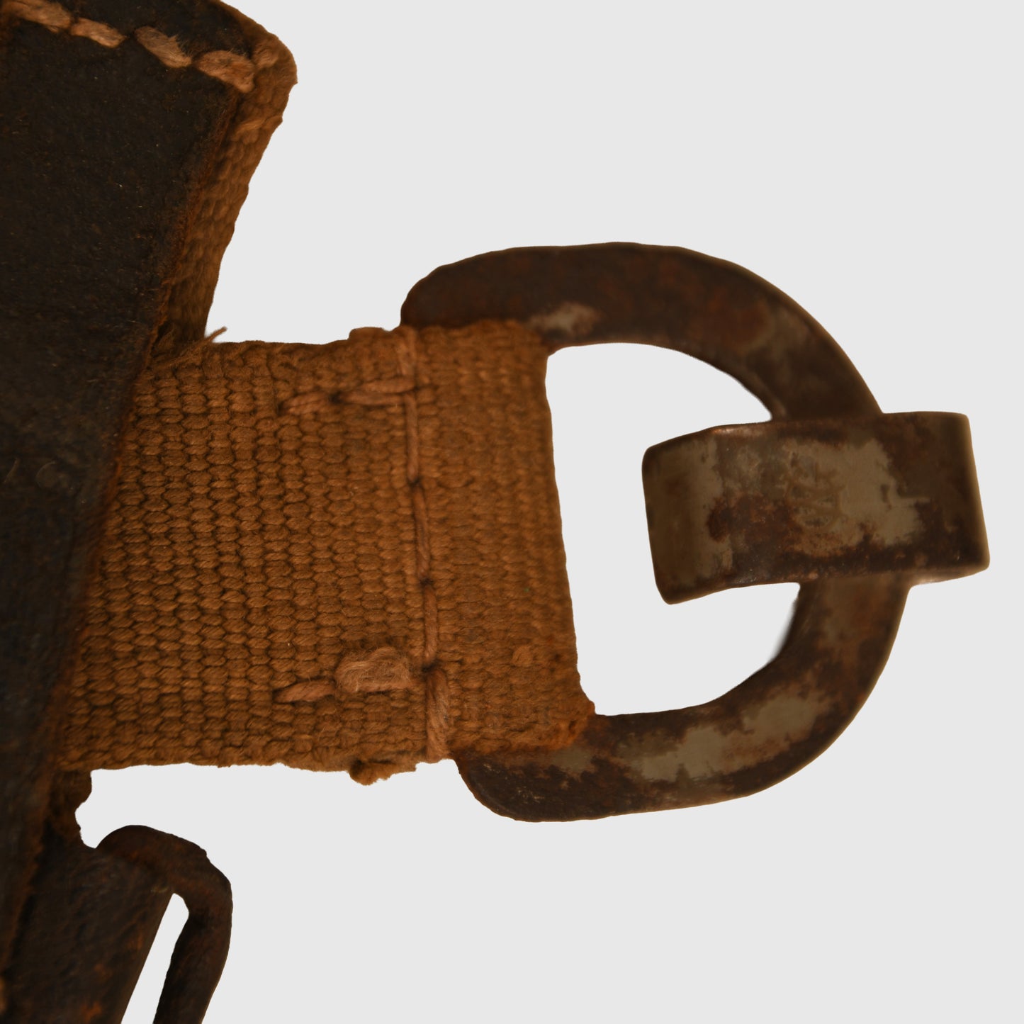 GERMAN WWII WEBBING AND LEATHER A FRAME