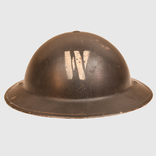 BRITISH WWII FIRE WARDENS HELMET
