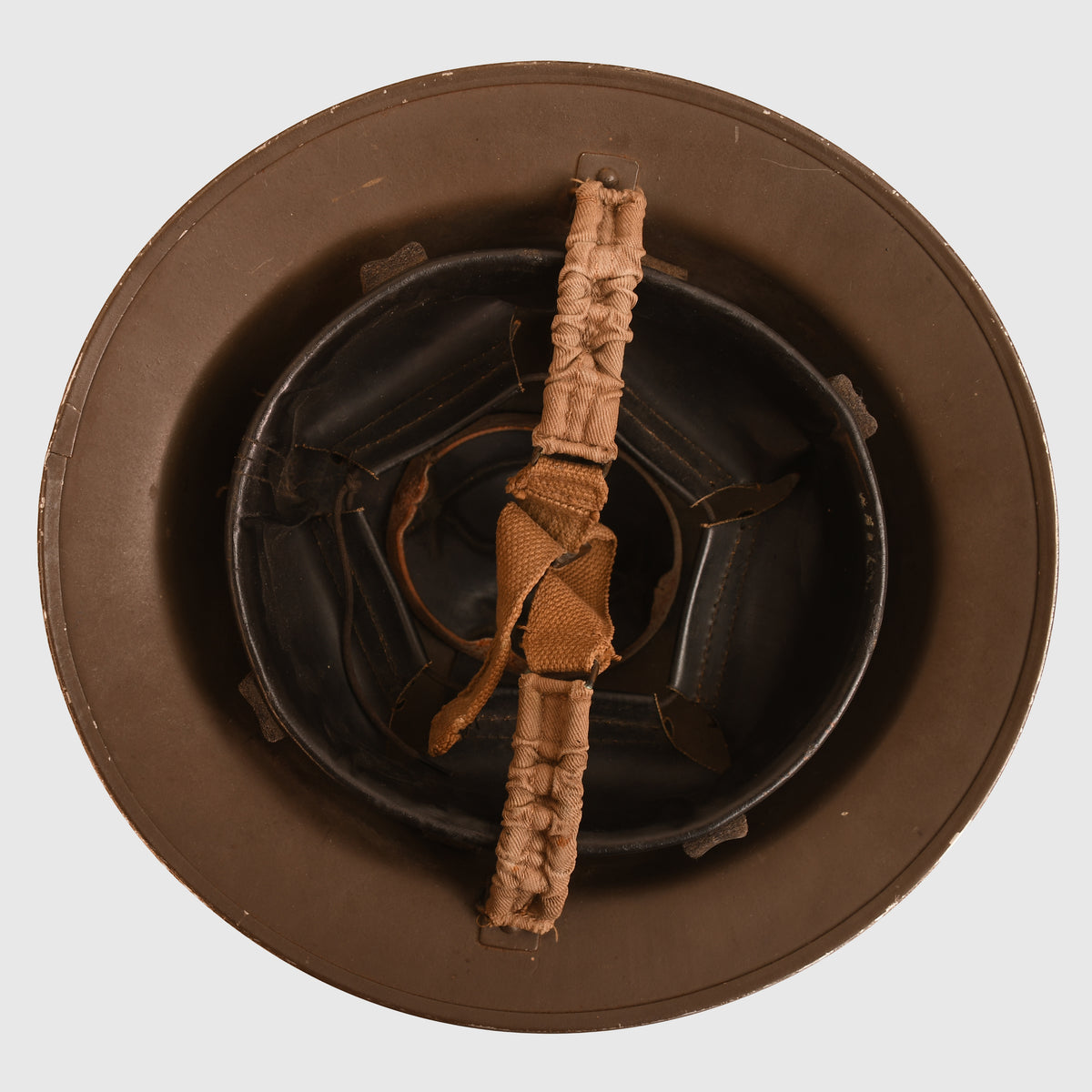 BRITISH WWII FIRE WARDENS HELMET