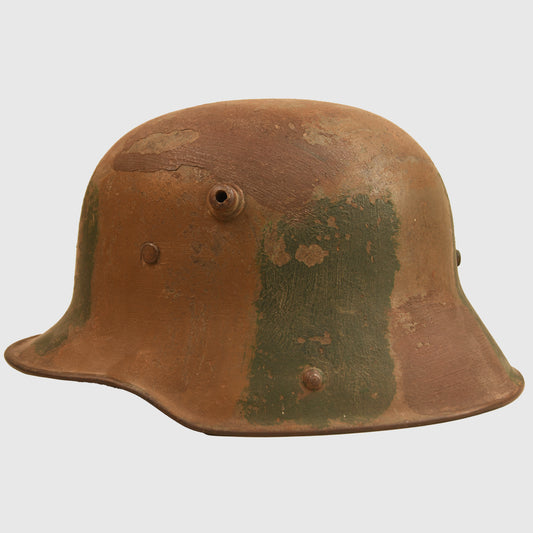 German WWI M17 Camouflage Trench Helmet