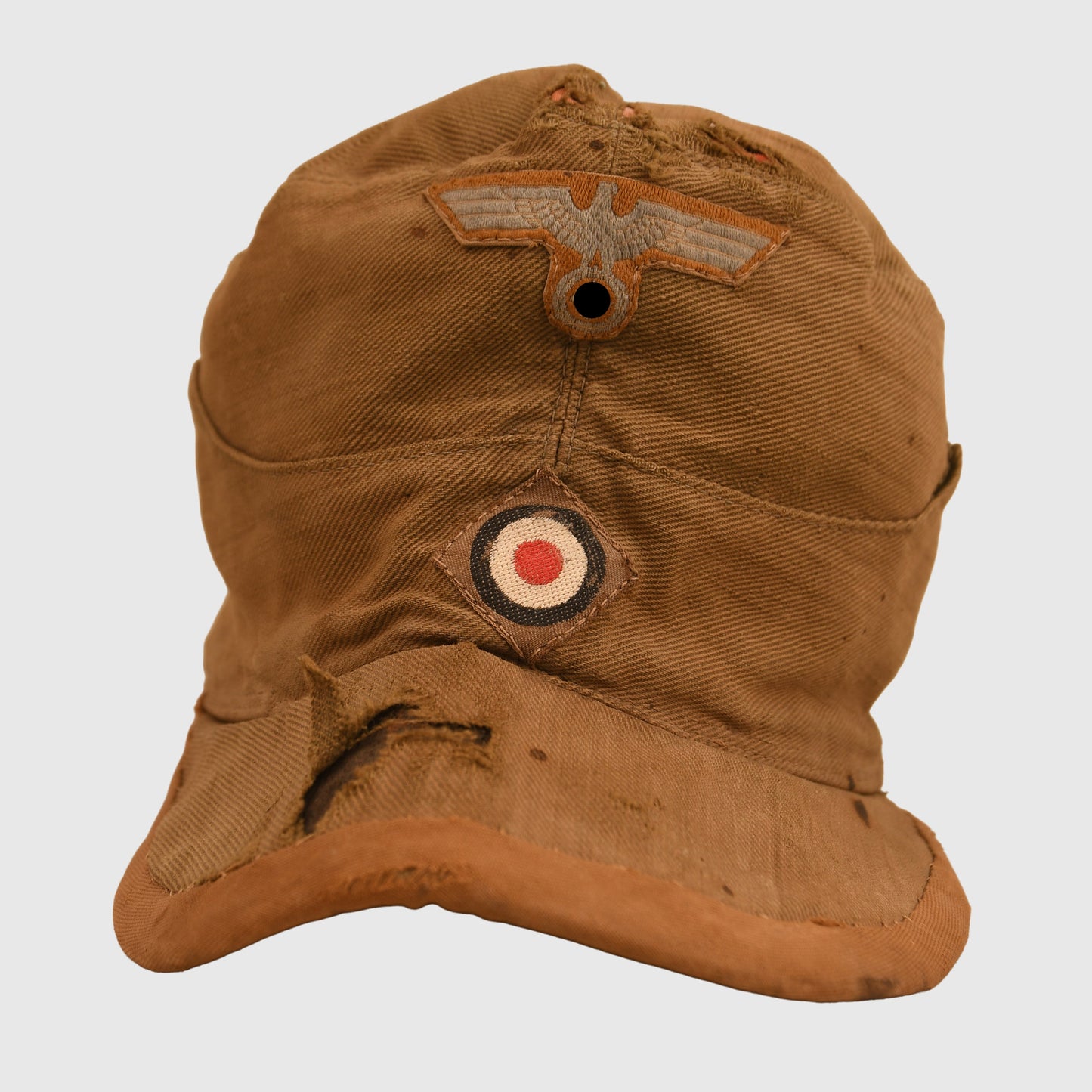 GERMAN WWII ARFIKAKORPS 2ND PATT TROPICAL FIELD CAP