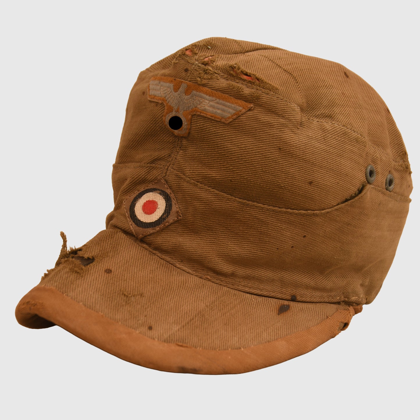 GERMAN WWII ARFIKAKORPS 2ND PATT TROPICAL FIELD CAP
