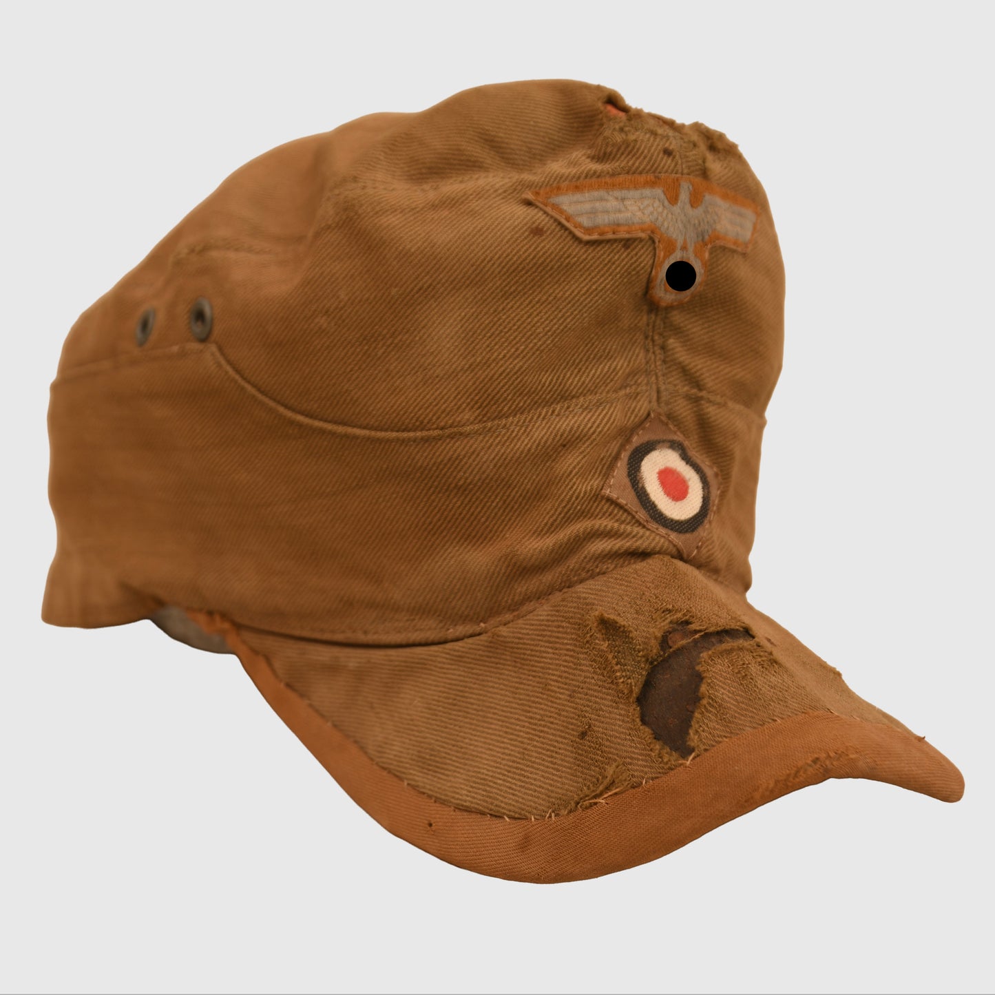 GERMAN WWII ARFIKAKORPS 2ND PATT TROPICAL FIELD CAP