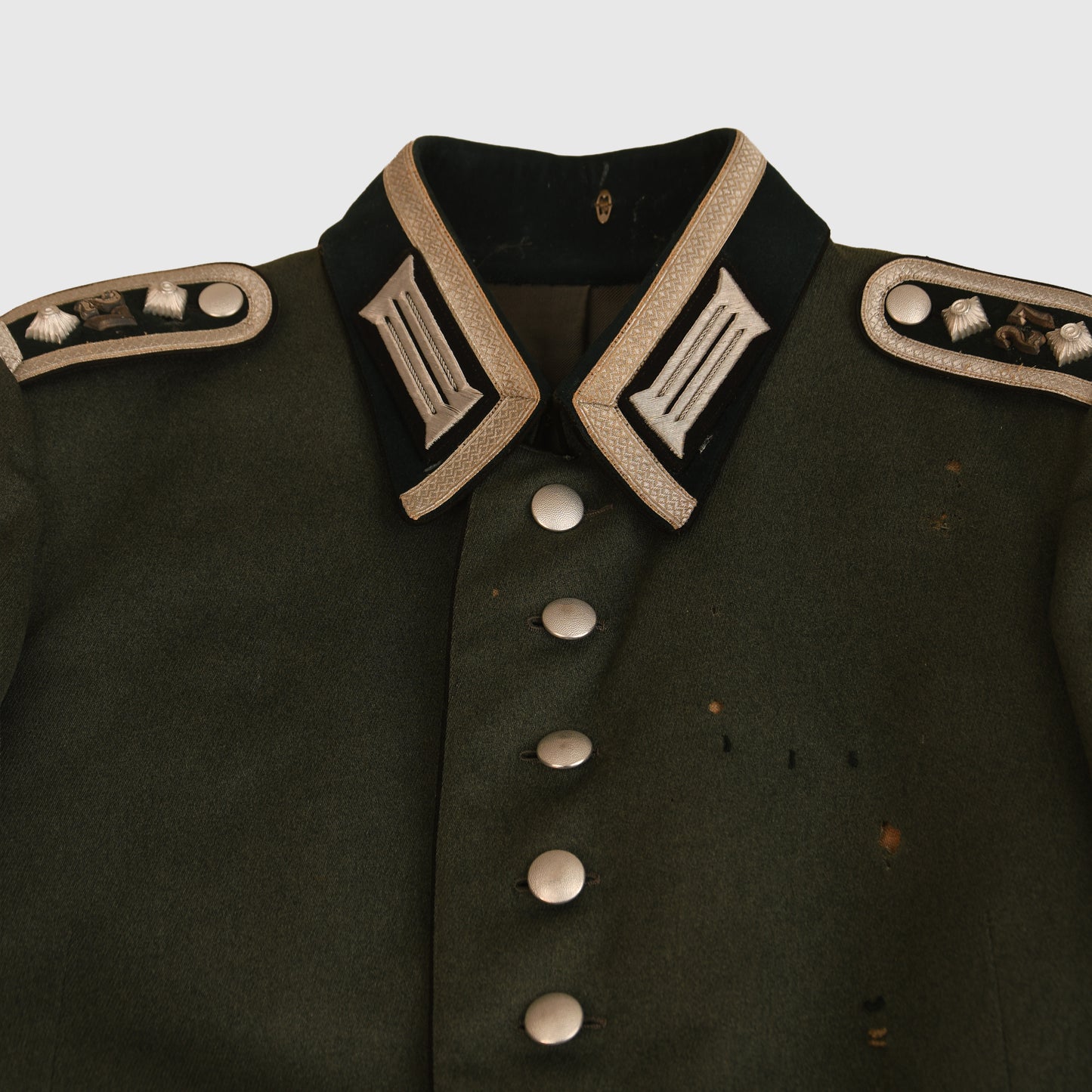 German WWII Army Pioneer Der Spieß Parade Tunic
