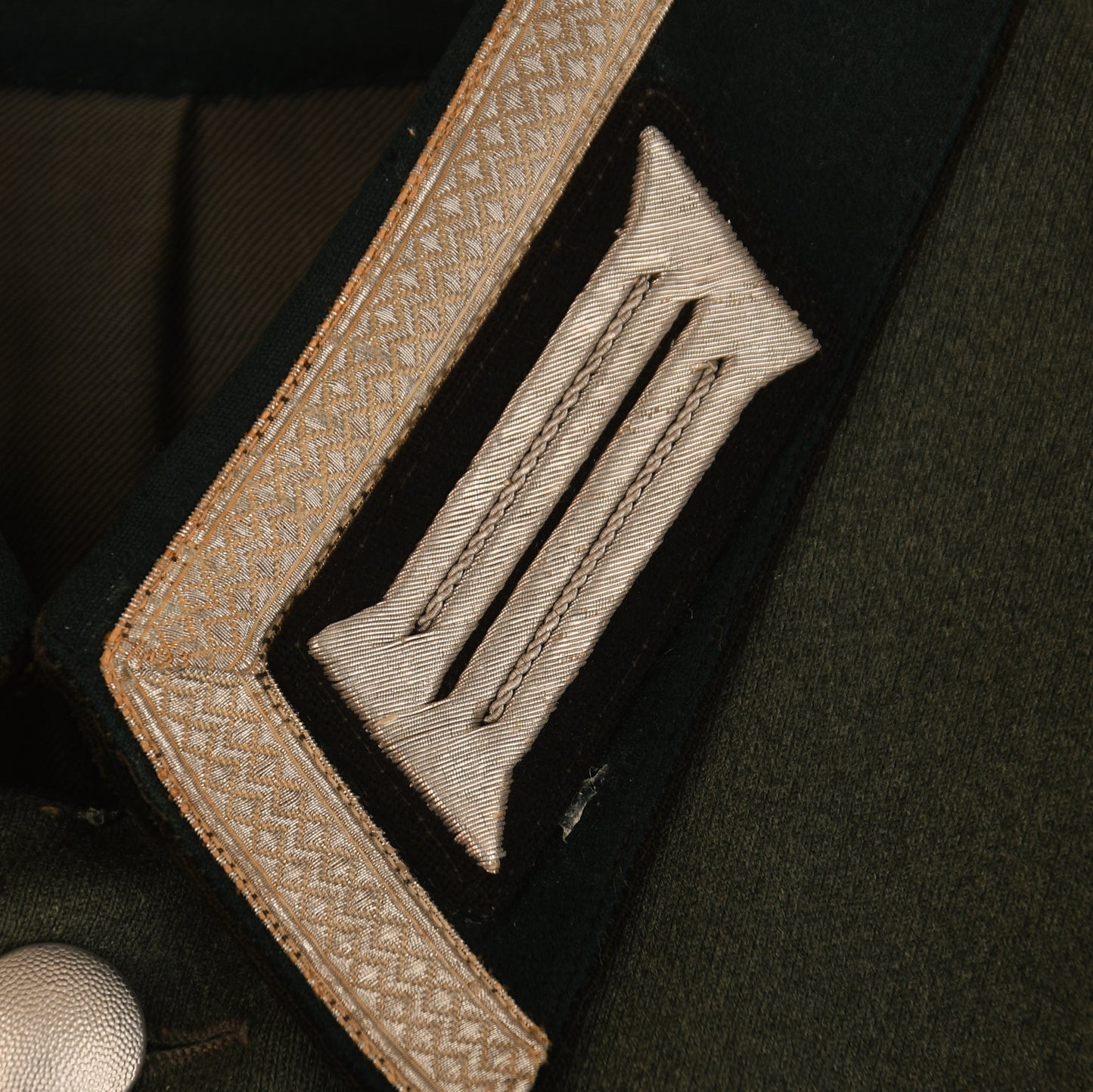 German WWII Army Pioneer Der Spieß Parade Tunic