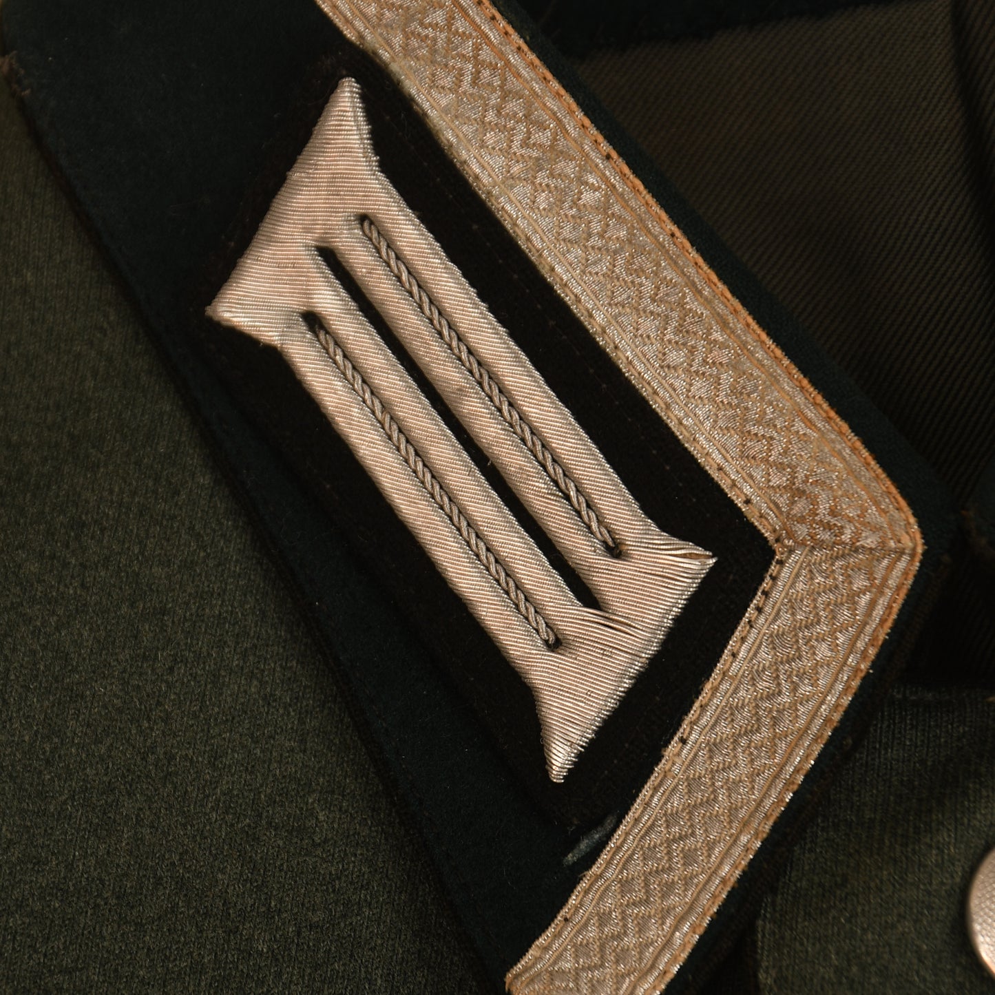 German WWII Army Pioneer Der Spieß Parade Tunic