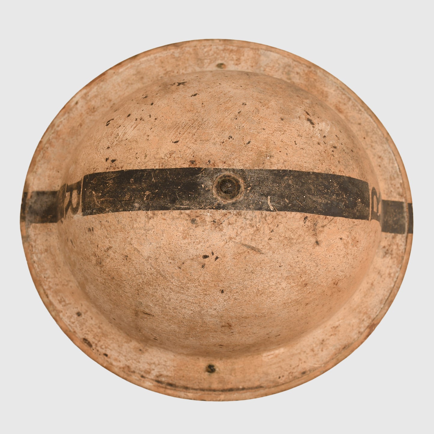BRITISH WWII RESCUE BRODIE HELMET