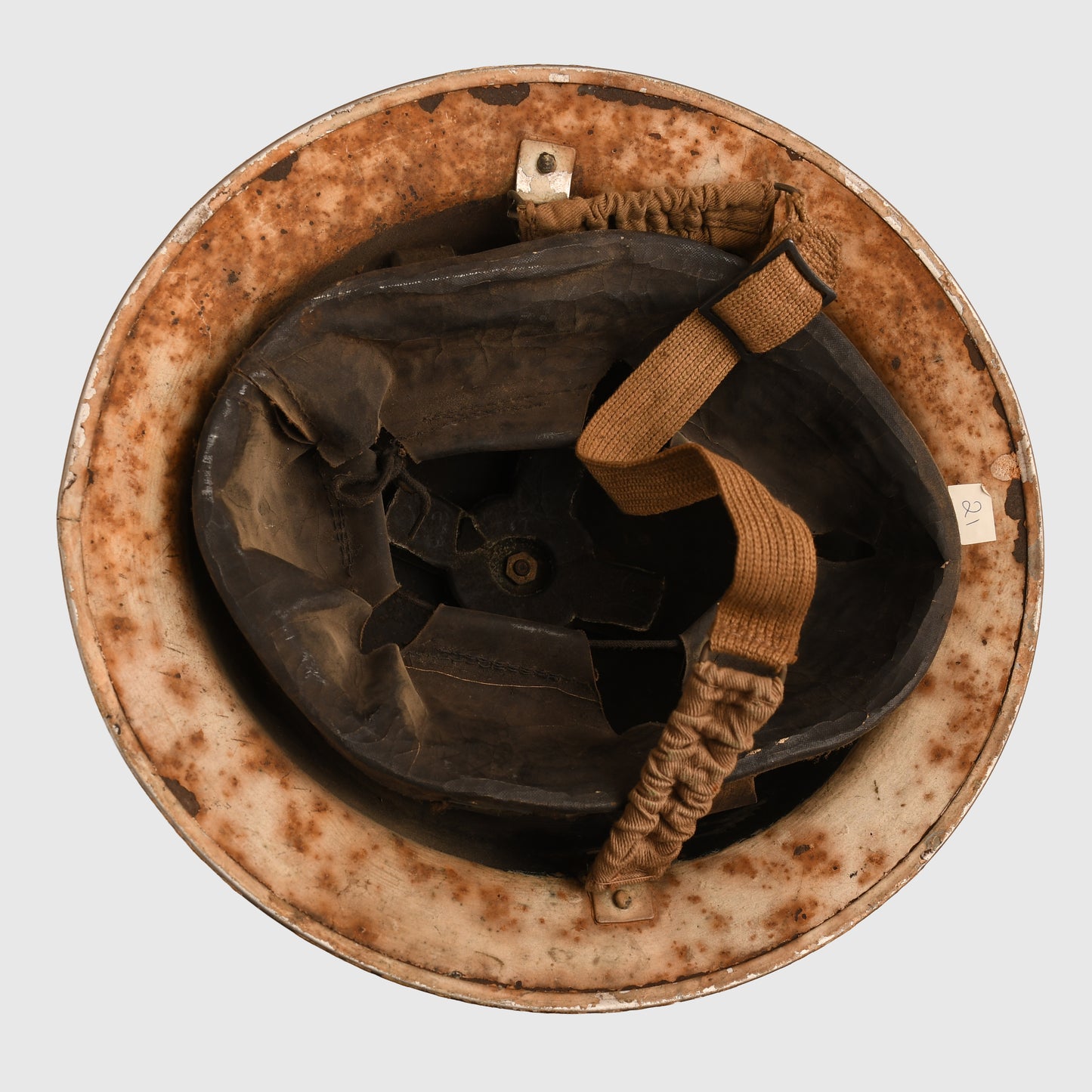 BRITISH WWII RESCUE BRODIE HELMET
