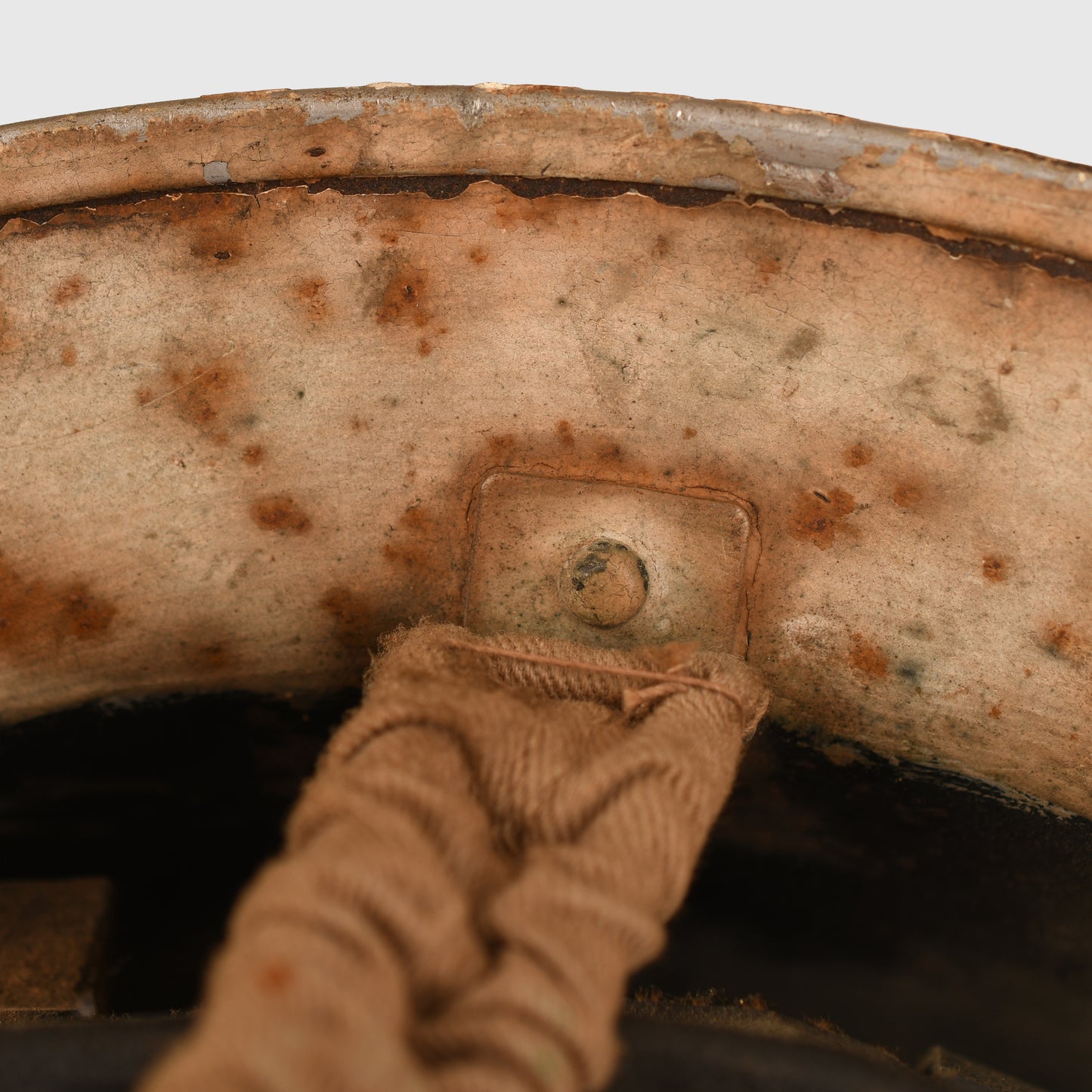 BRITISH WWII RESCUE BRODIE HELMET