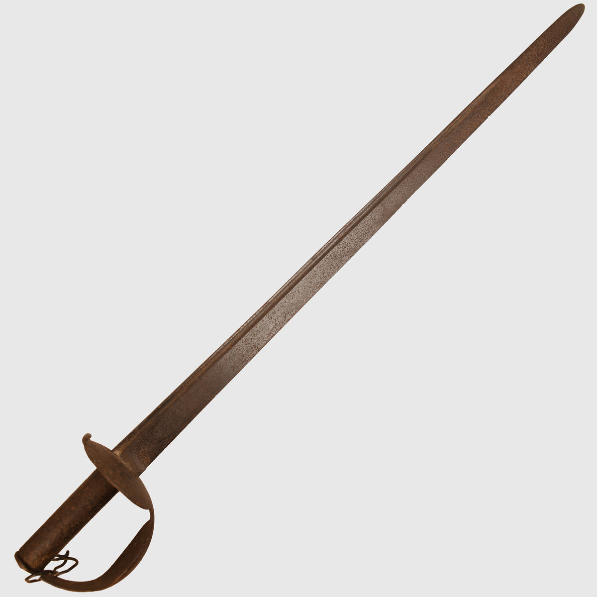 BRITISH PRE 1914 GEORGEAN PERIOD NAVAL CUTLASS AS OF THE TYPE USED AT THE BATTLE OF TRAFALGAR