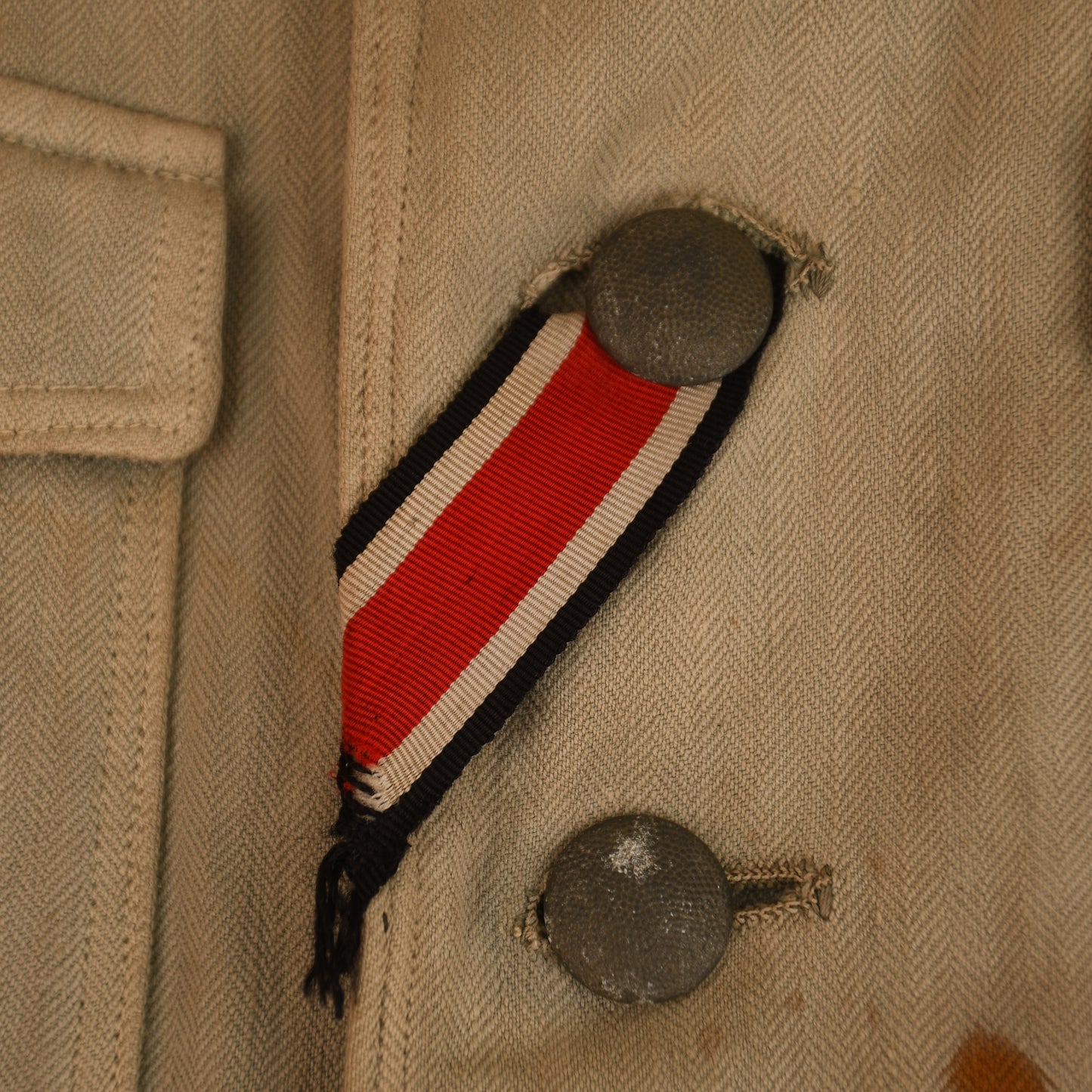 German WWII Army Herringbone Twill Southern Front Tunic