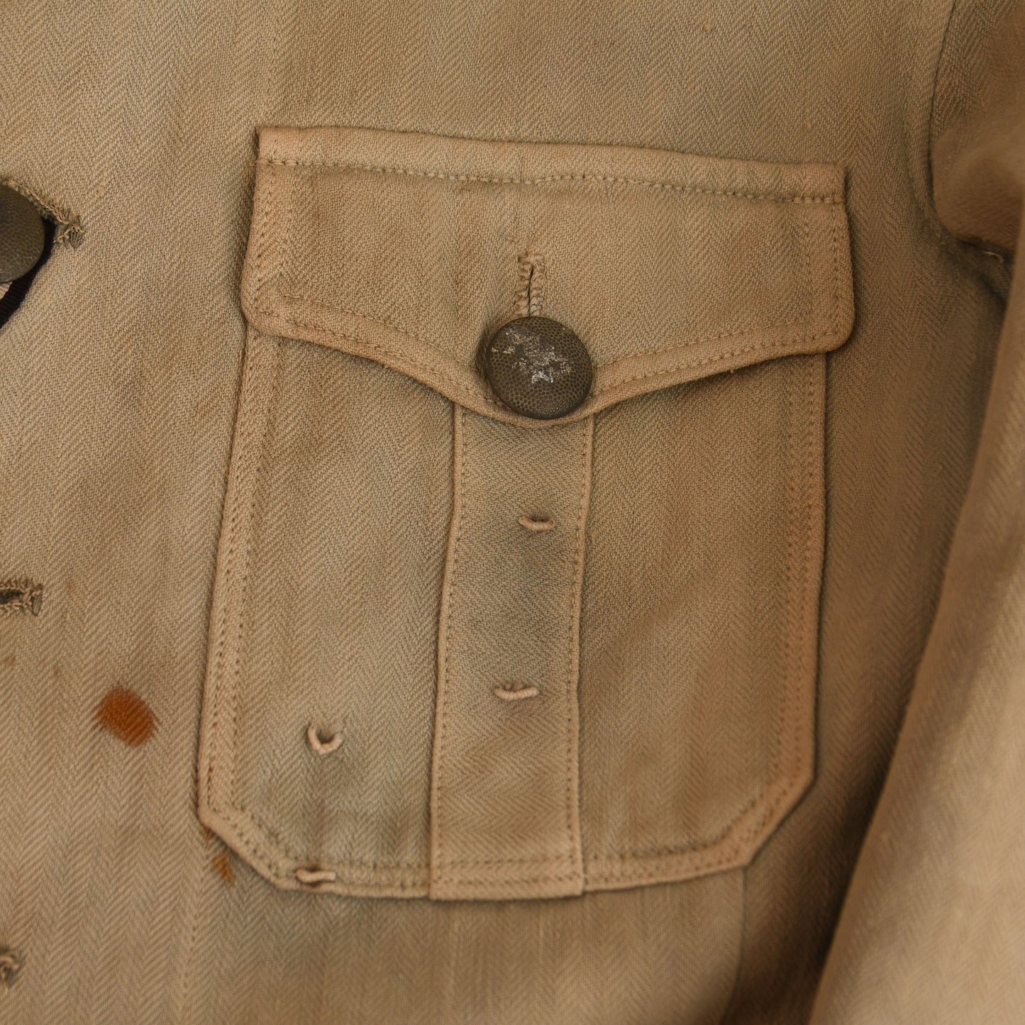 German WWII Army Herringbone Twill Southern Front Tunic