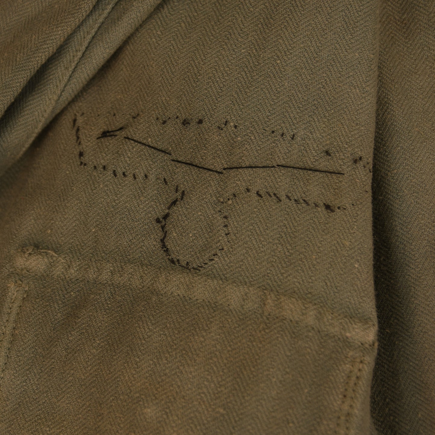 German WWII Army Herringbone Twill Southern Front Tunic